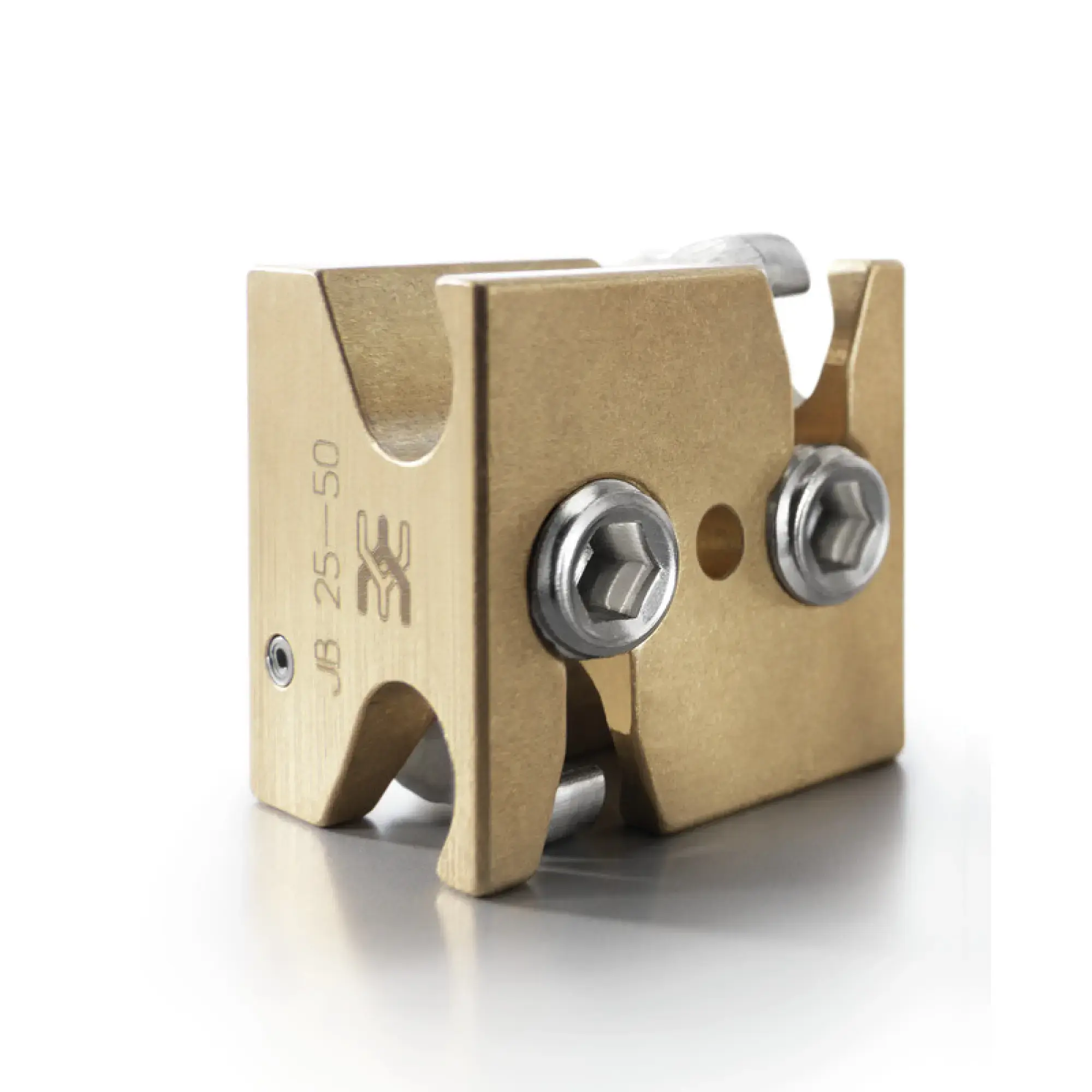 Weidmüller 2762660000 Potential distributor terminal, Screw connection, Brass coloured, 50 mm², 0 A, Number of connections: 2, Number of levels: 1, Mounting plate, None, Br (img_001) Weidmüller 2762660000 Potential distributor terminal, Screw connection, Brass coloured, 50 mm², 0 A, Number of connections: 2, Number of levels: 1, Mounting plate, None, Br (img_001)