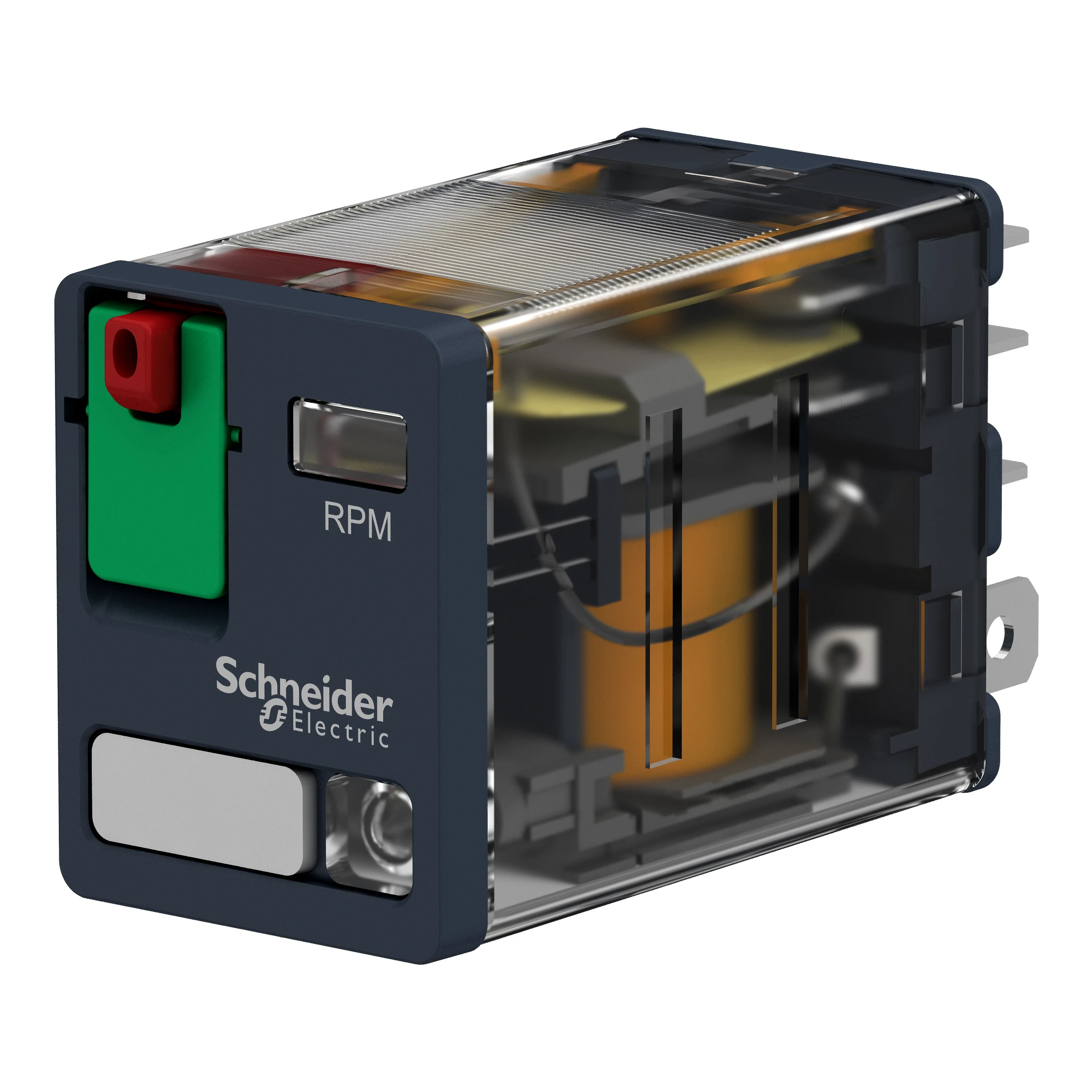Schneider Electric RPM22E7 Power Relay RPM, 2 W, 15 A, 48 VAC, with LED, with test button (img_004)