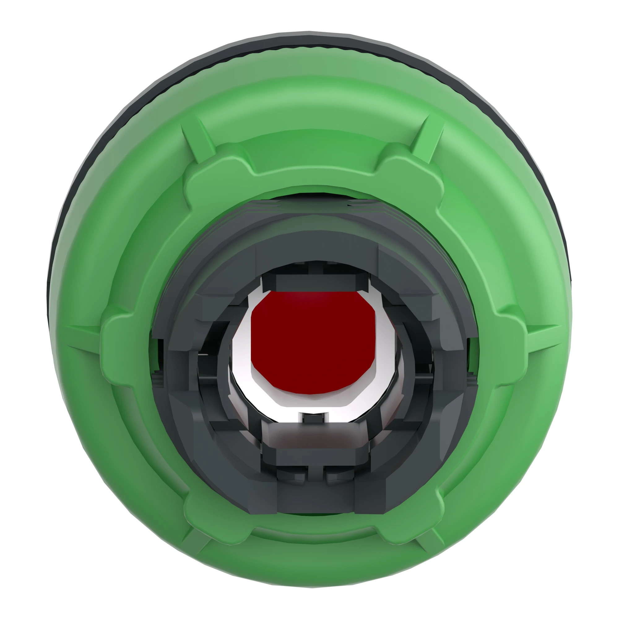 Schneider Electric ZB5FW143 Illuminated Push Button, Front Element, Harmony XB5F, Plastic, 30mm, Red, Projecting, for Universal LED (img_002)
