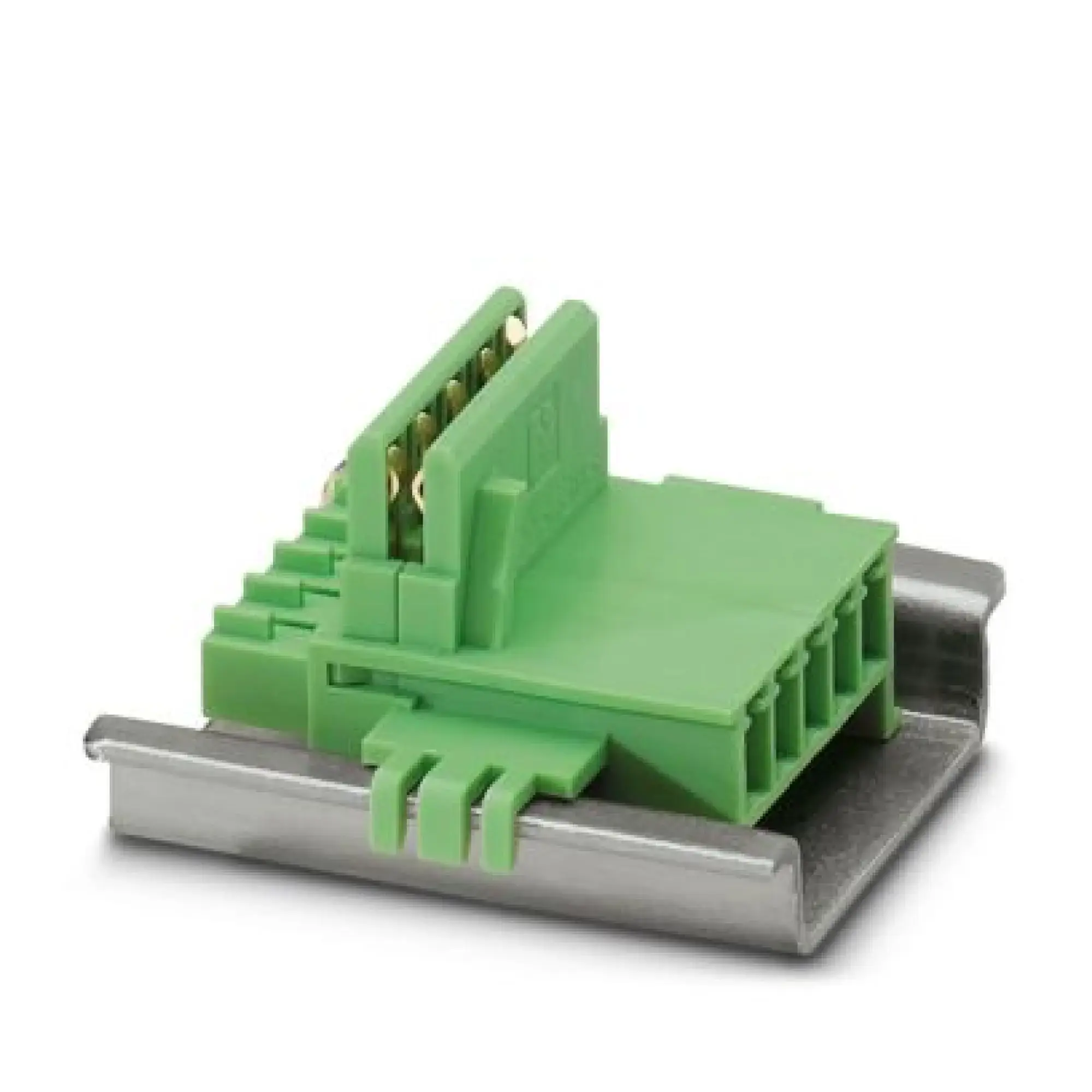 Phoenix Contact 2707437 DIN rail bus connector ME 22,5 TBUS 1,5/ 5-ST-3,81 GN (img_001) Phoenix Contact 2707437 DIN rail bus connector ME 22,5 TBUS 1,5/ 5-ST-3,81 GN (img_001)