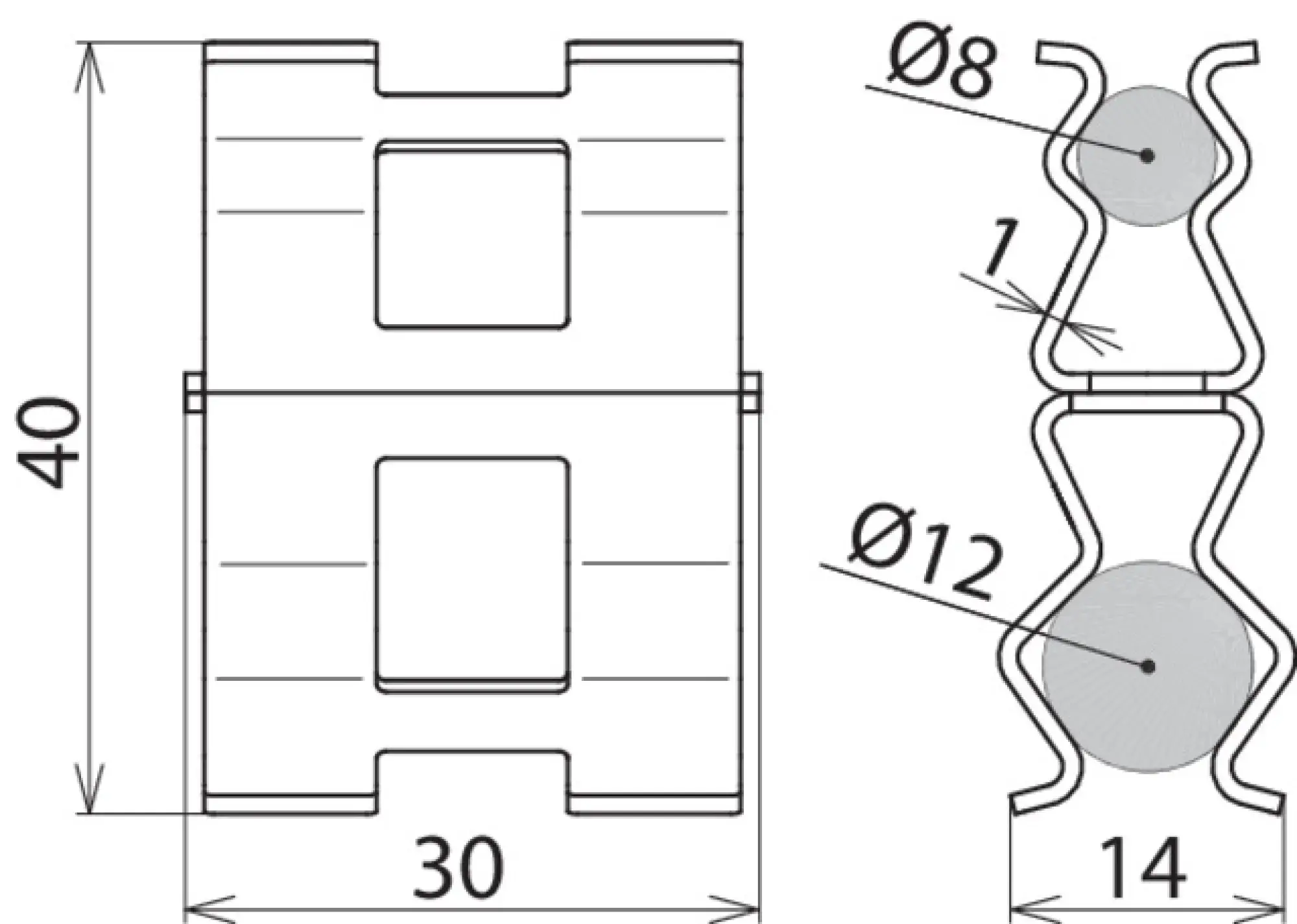 Dehn 308137 DEHNclip rebar clamp St/bare for Rd 8 mm / Rd 12 mm (img_004)