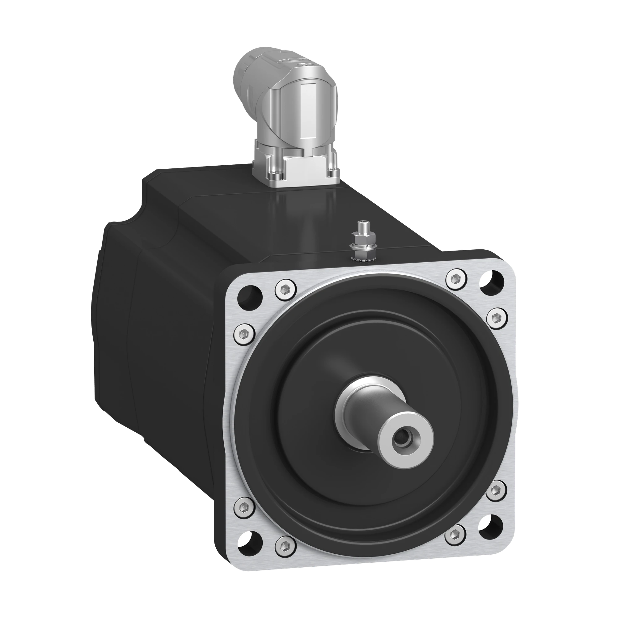 Schneider Electric SH31001P0BA4000 AC servo, SH3, 100 mm, 3.3 Nm, smooth shaft IP54/IP65, DSL multiturn 18 B/U, 2x M23 (img_001)