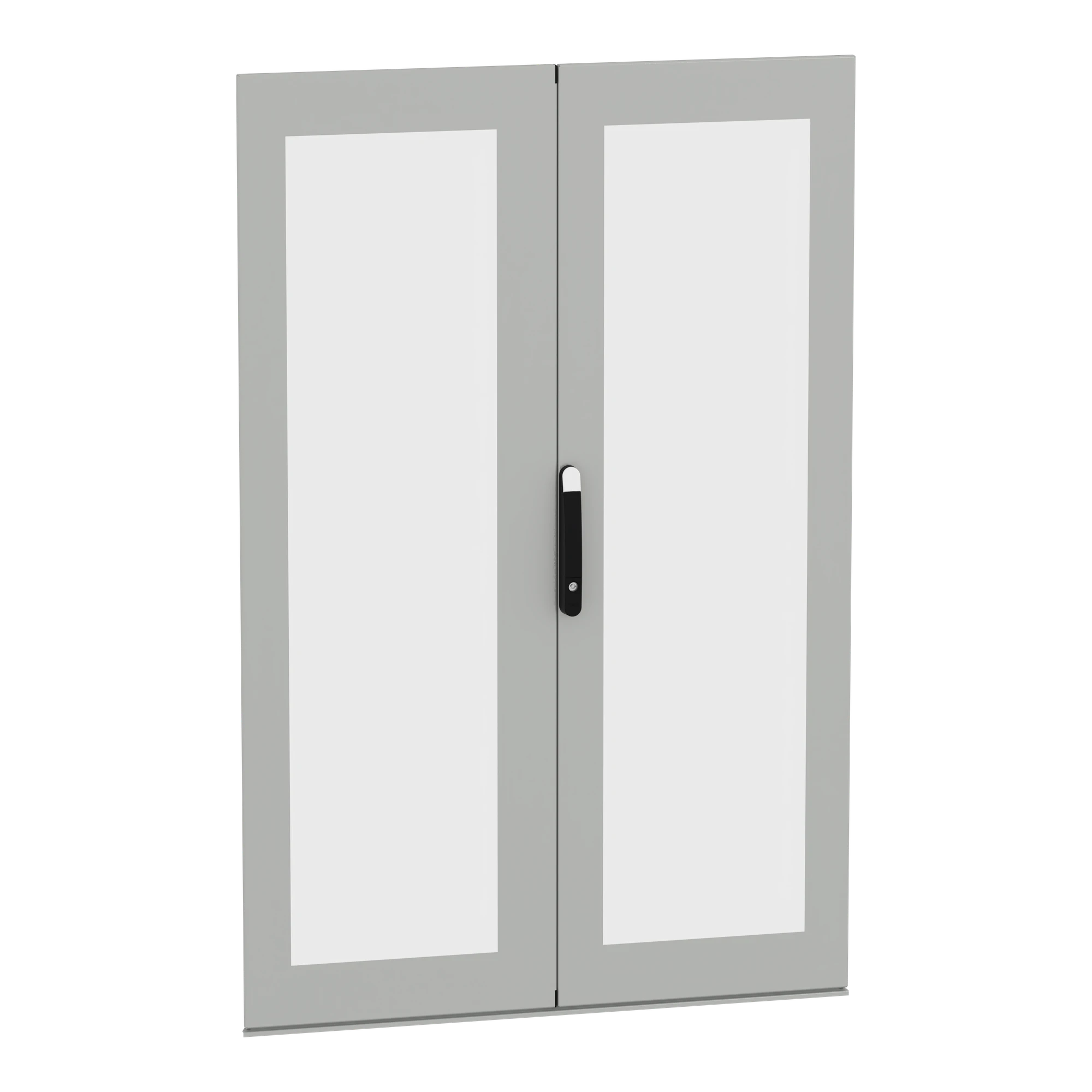 Schneider Electric NSYSFND18122DT Glazed Doors, PanelSeT SFN, Spacial SM, for Electrical Enclosures H 1800mm W 1200mm, Set of 2 (img_001)