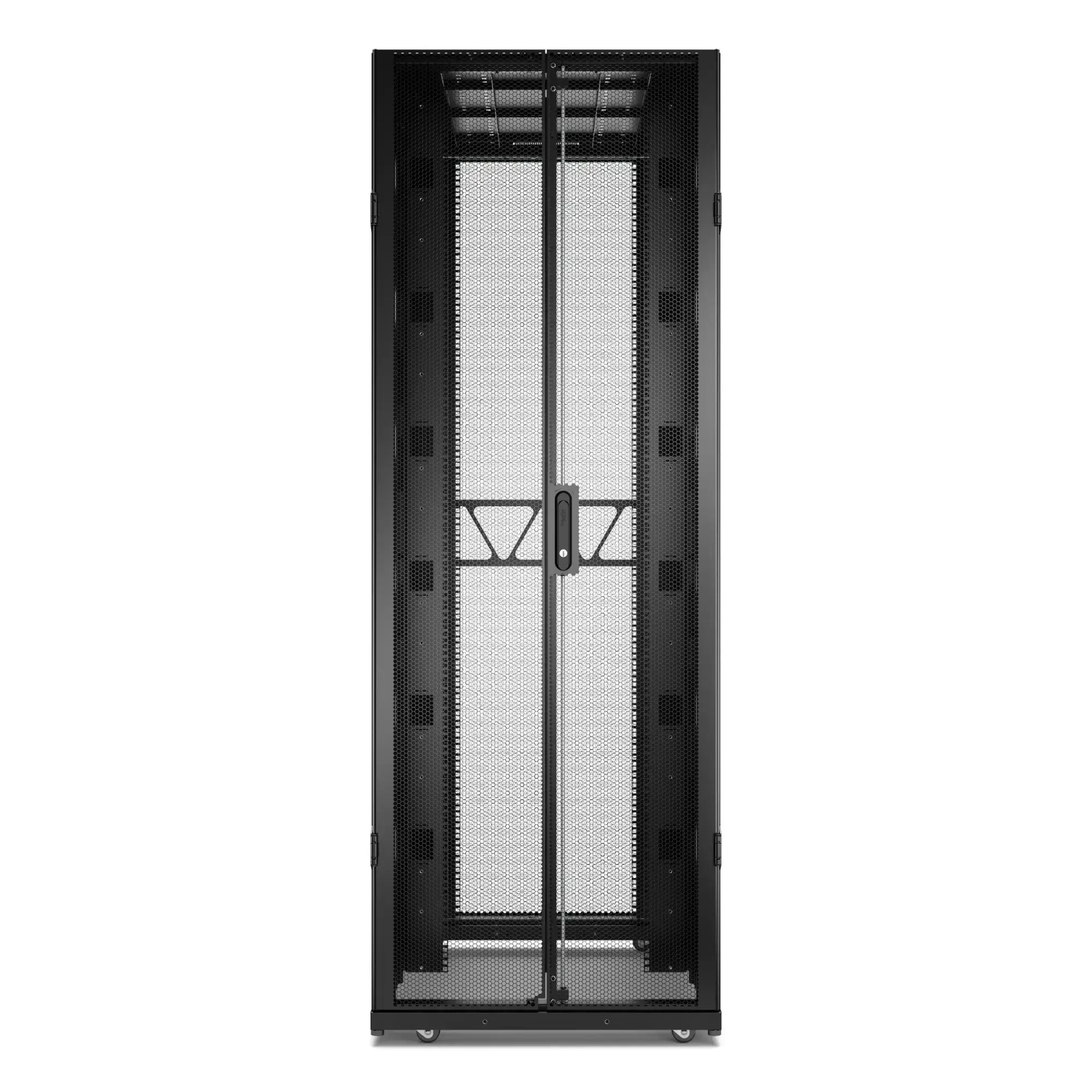 APC AR3355B2 APC NetS HElter SX Server Rack Gen 2, 45 HE, 2124H x 750W x 1200D mm, mit Seitenwänden, Schwarz (img_002)
