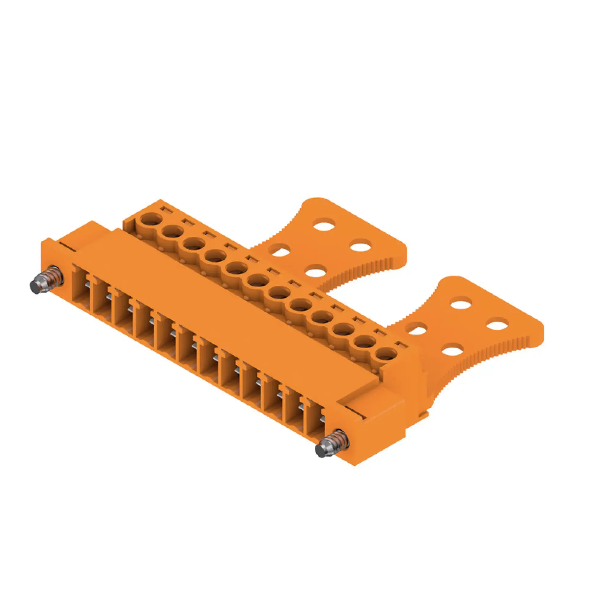Weidmüller 1237640000 PCB connector (wire connection), 160 V, 17.5 A, Pitch in mm: 3.81, 1.5 mm², Number of poles: 12, Clamping yoke connection, Box (img_001)