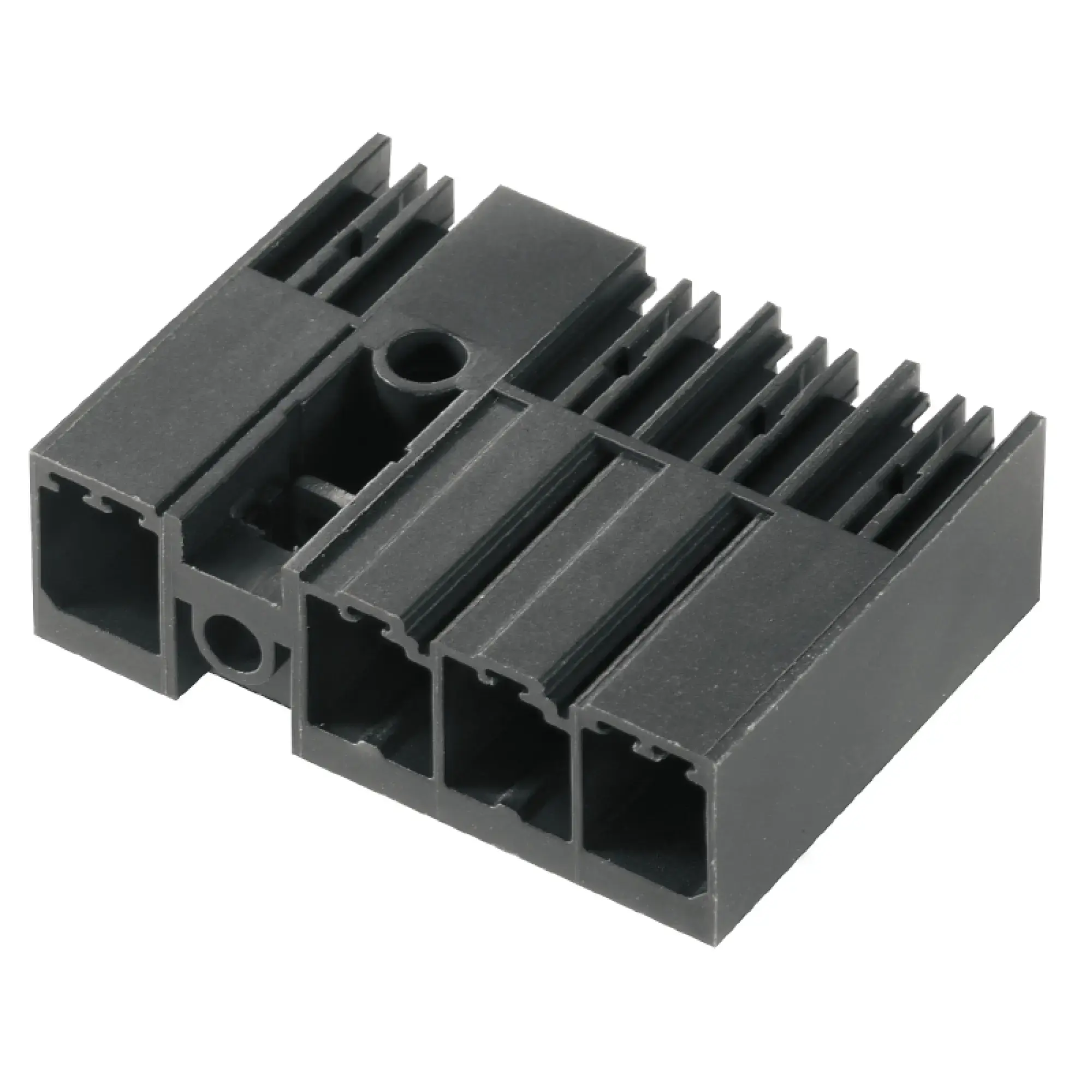 Weidmüller 1156580000 PCB connector (board connection), 630 V, 41 A, Pitch in mm: 7.62, Number of poles: 4, THT solder connection, Box (img_001) Weidmüller 1156580000 PCB connector (board connection), 630 V, 41 A, Pitch in mm: 7.62, Number of poles: 4, THT solder connection, Box (img_001)