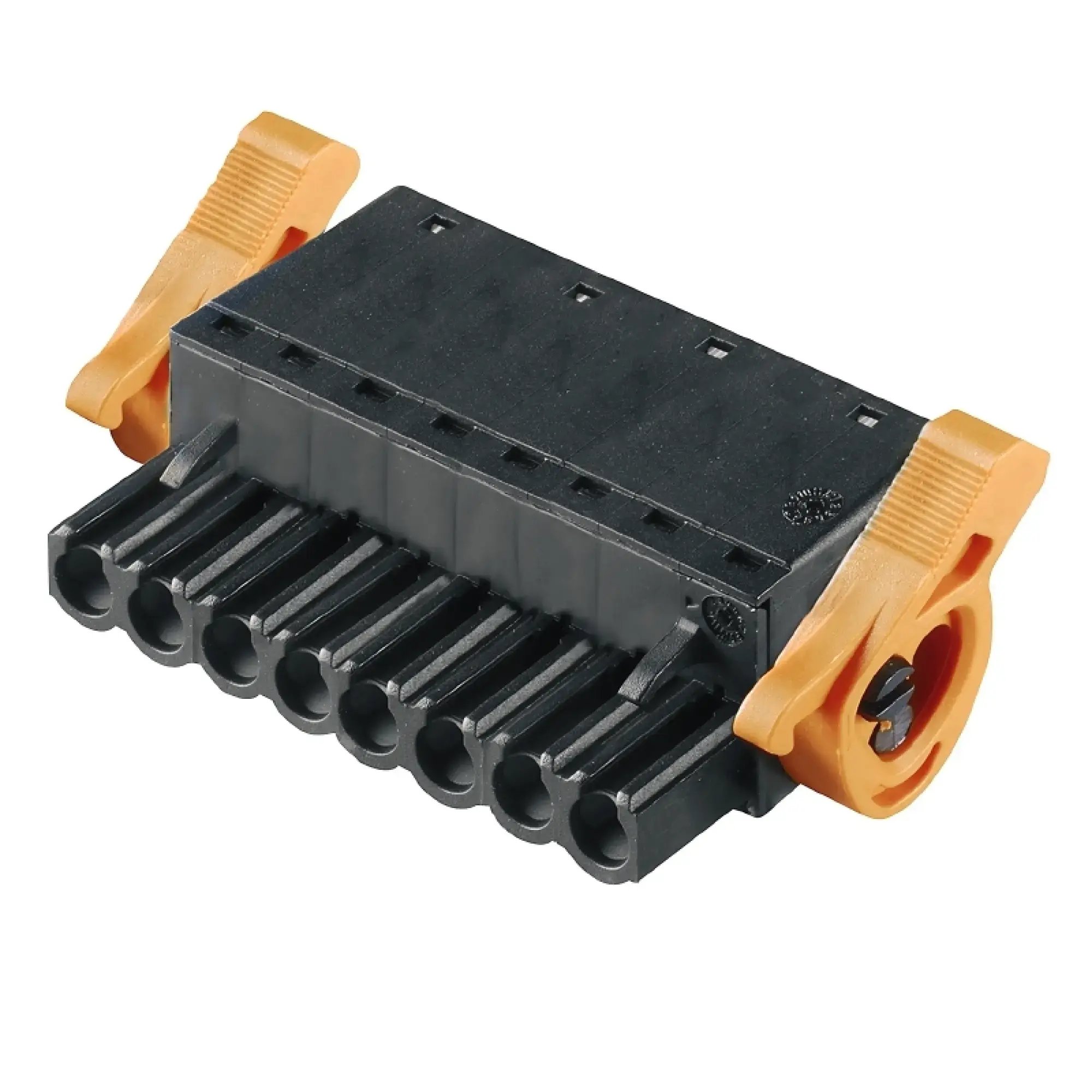Weidmüller 1014180000 PCB connector (wire connection), 320 V, 24 A, Pitch in mm: 5.08, 3.31 mm², Number of poles: 8, PUSH IN with actuator, Box (img_001)