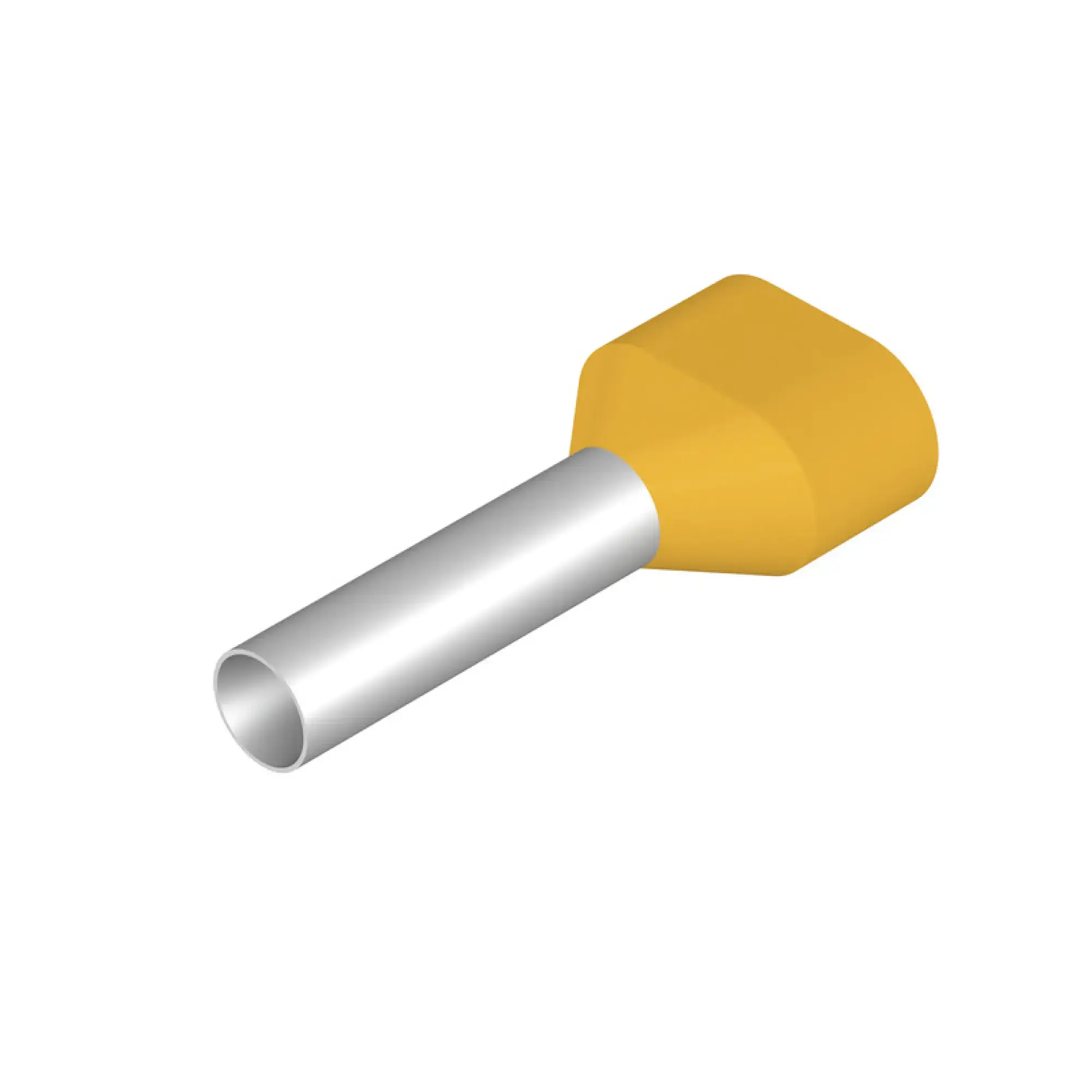 Weidmüller 9037560000 Wire end ferrule, Twin wire-end ferrule, 6 mm², Stripping length: 24 mm, yellow (img_001) Weidmüller 9037560000 Wire end ferrule, Twin wire-end ferrule, 6 mm², Stripping length: 24 mm, yellow (img_001)