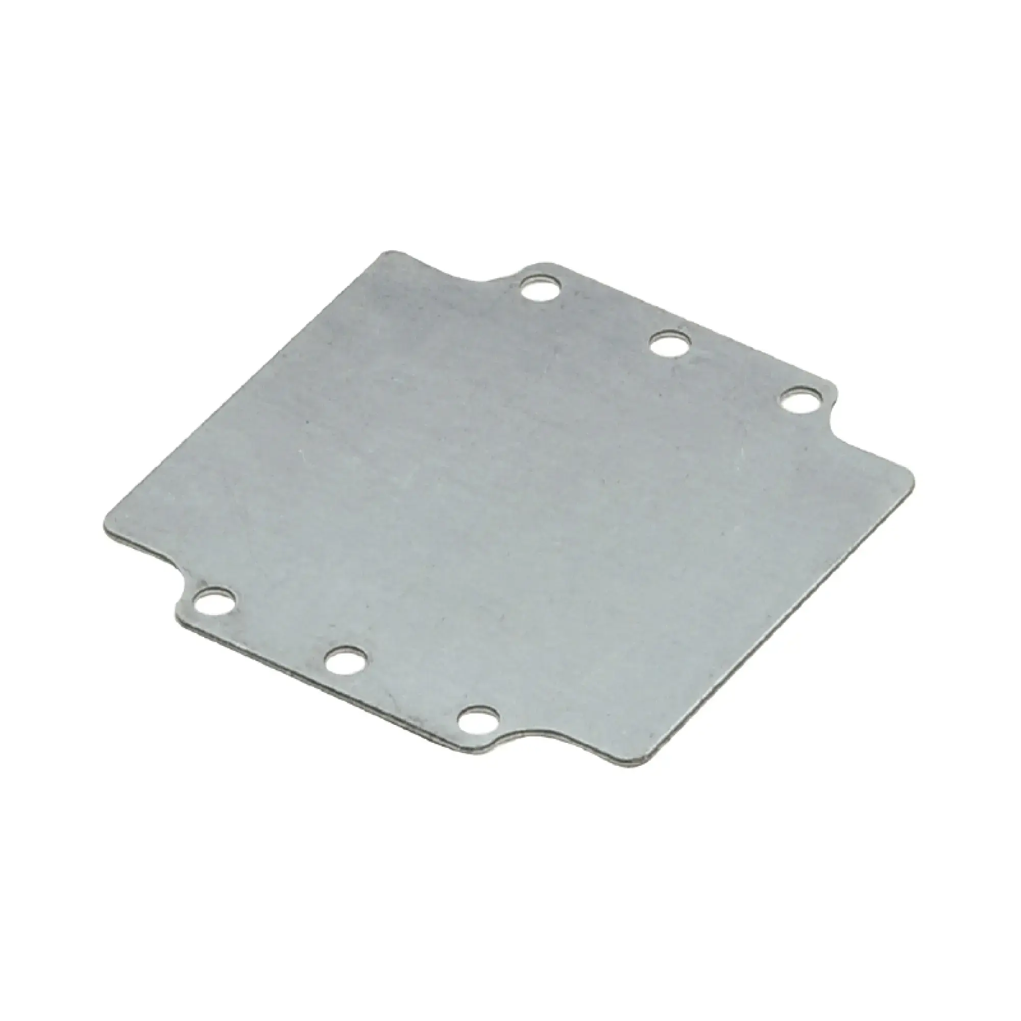 Weidmüller 9510580000 Mounting plate (Housing), Klippon POK (polyester empty enclosure), 99 x 64 x 1.5 mm, Sheet steel, galvanized, Miscellaneous, silver (img_001)
