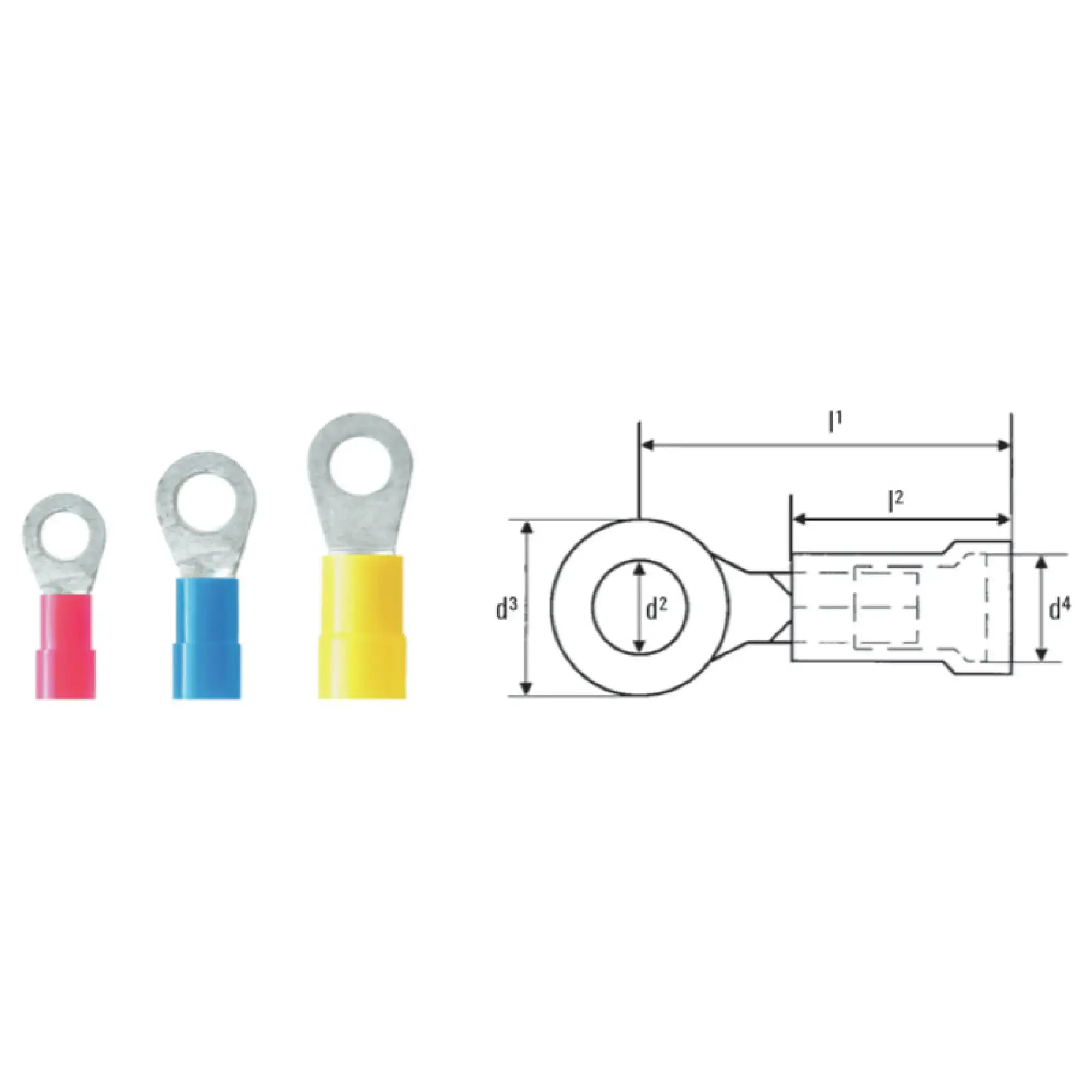 Weidmüller 9200240000 Ring cable lug, Insulation: Available, Conductor cross-section, max.: 6 mm², yellow (img_001) Weidmüller 9200240000 Ring cable lug, Insulation: Available, Conductor cross-section, max.: 6 mm², yellow (img_001)