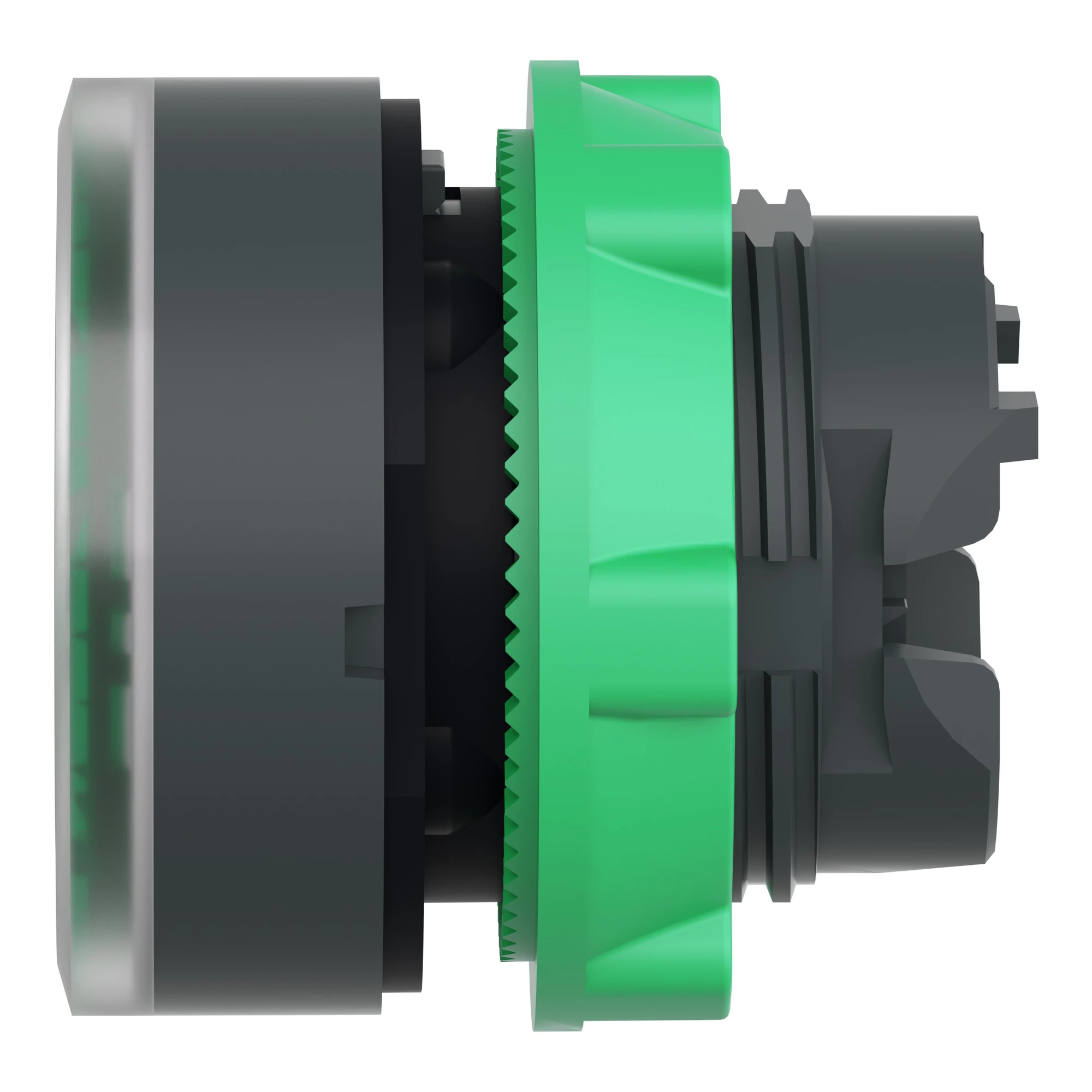 Schneider Electric ZB5AA38 Illuminated push button, front element, Harmony XB5, plastic, 22mm, green, for universal LED, for insert label (img_006)