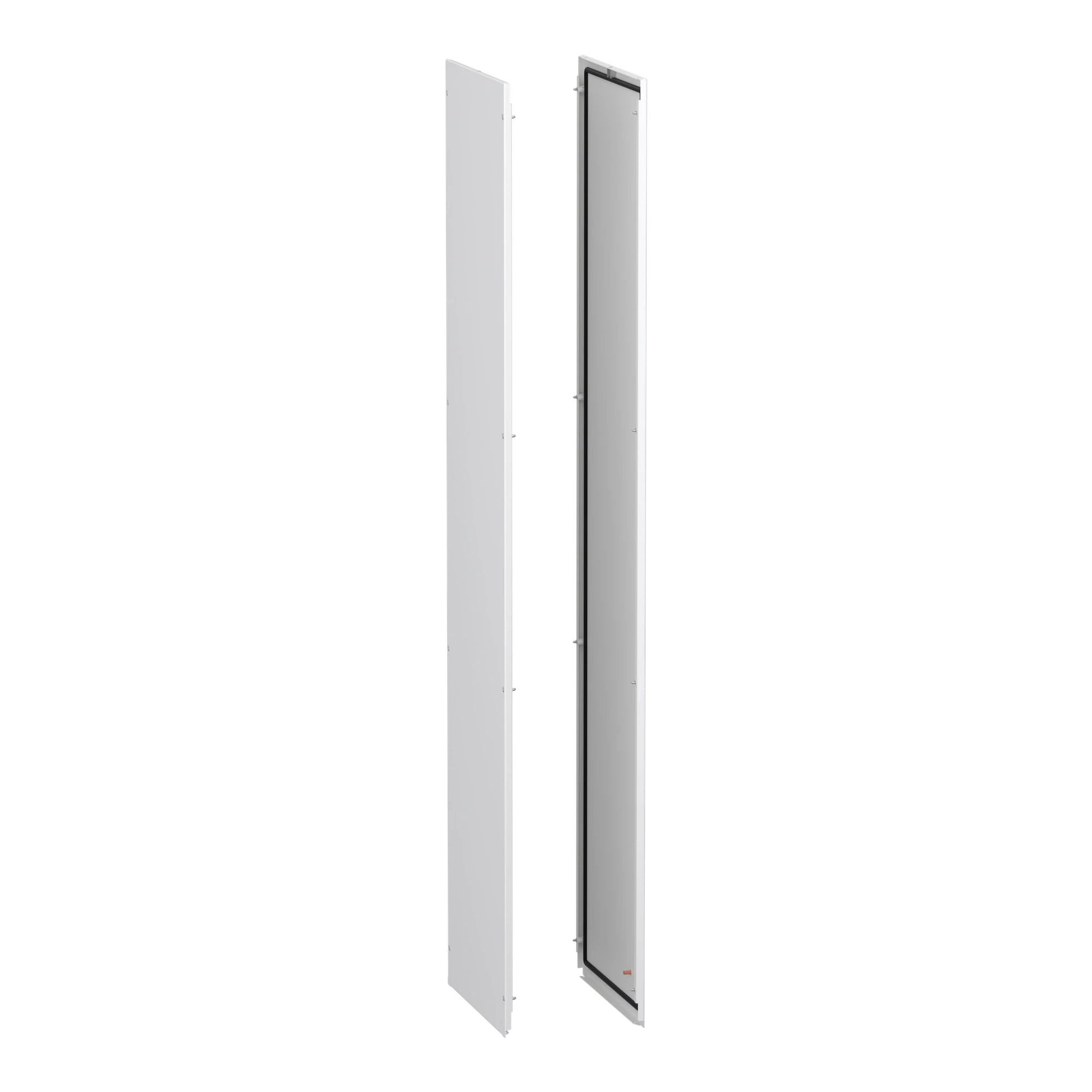 Schneider Electric NSY2SPN205ED Side panels, external mounting, PrismaSeT HD, for electrical enclosure H 2000 x D 500mm, RAL9003, set of 2 (img_001)