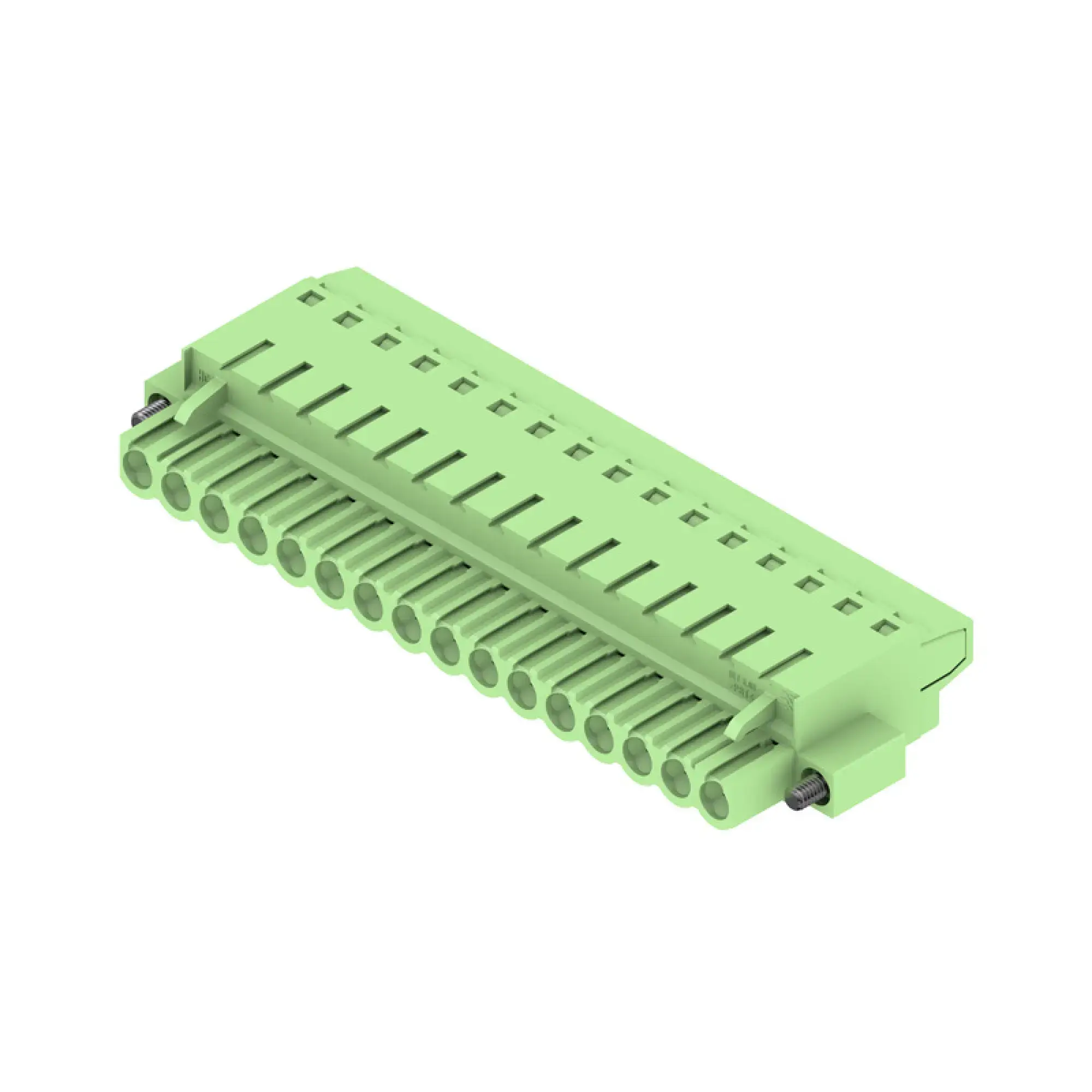 Weidmüller 1011460000 PCB connector (wire connection), 320 V, 27 A, Pitch in mm: 5.08, 2.5 mm², Number of poles: 16, TOP connection, Box (img_001)