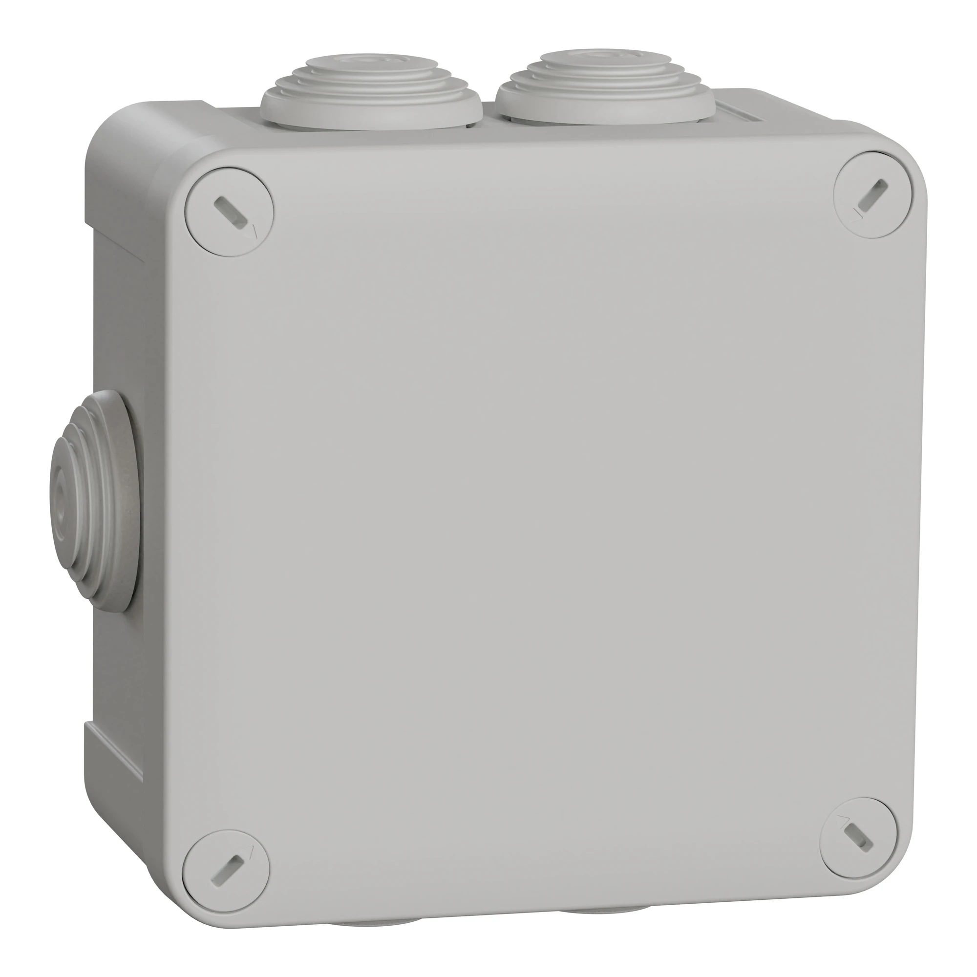Schneider Electric ENN05205 Mureva BOX, junction box with terminals, 7 glands Ø25, 105x105x55mm (img_001)