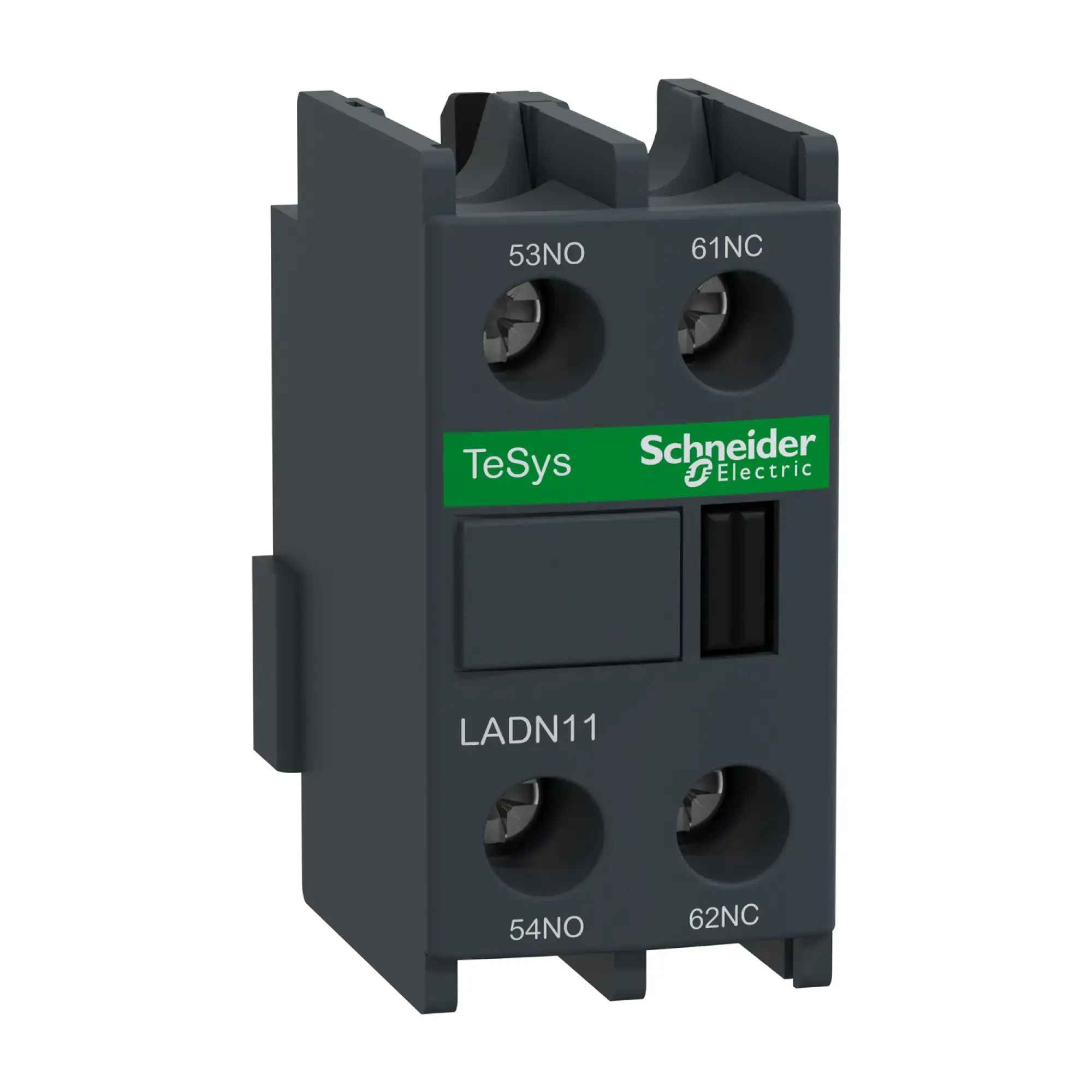 Schneider Electric LADN11 Auxiliary Contact Block, 1NO+1NC, Screw Connection (img_002)