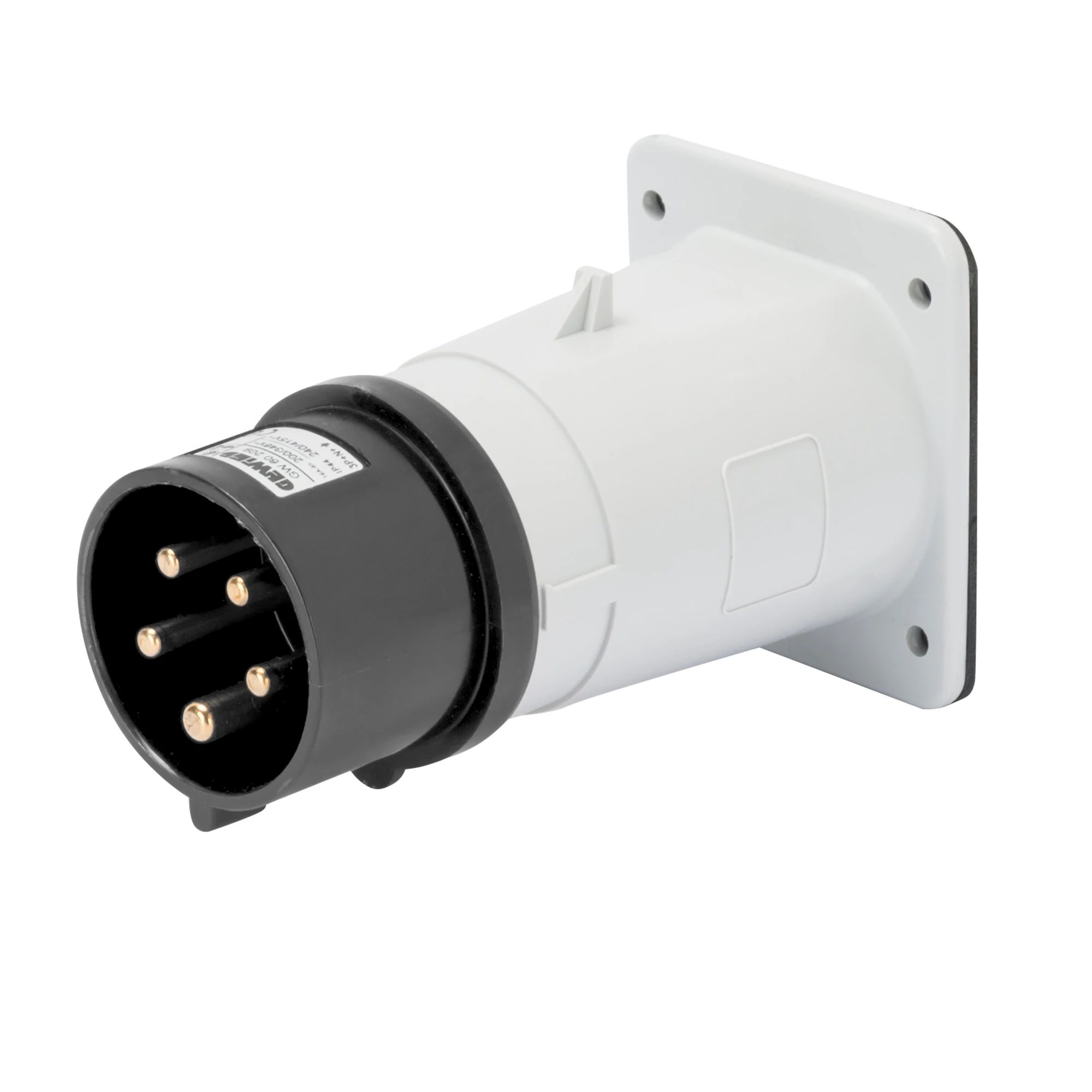 GEWISS GW60211 IEC Anbaugeraetestecker 500V 16A 7h 5P IP44 (img_001)