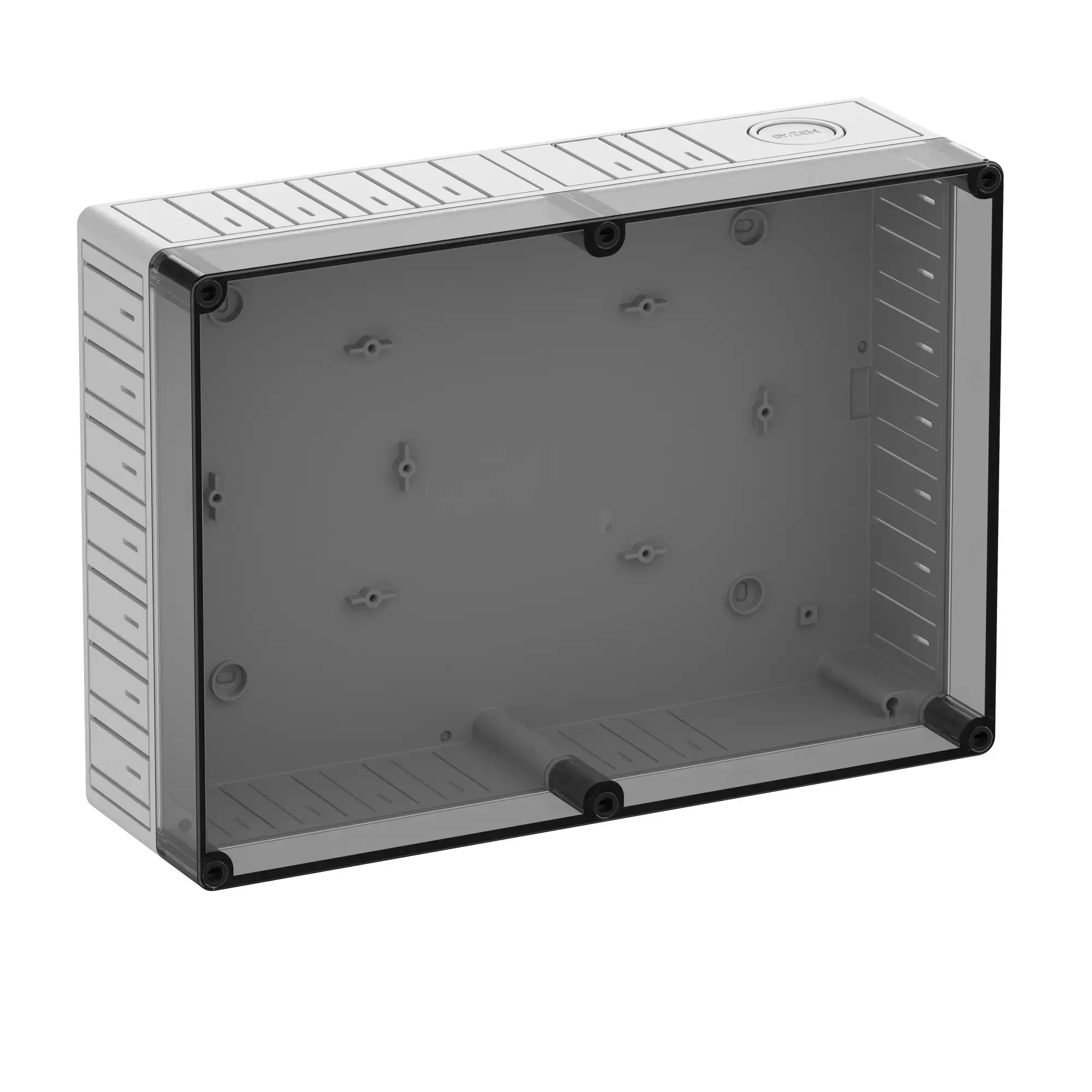 Spelsberg 14201201 Empty enclosure, transparent, Type of protection IP30, Impact strength IK07, Protection class II, Rated voltage 690V AC, Halogen free (img_001) Spelsberg 14201201 Empty enclosure, transparent, Type of protection IP30, Impact strength IK07, Protection class II, Rated voltage 690V AC, Halogen free (img_001)