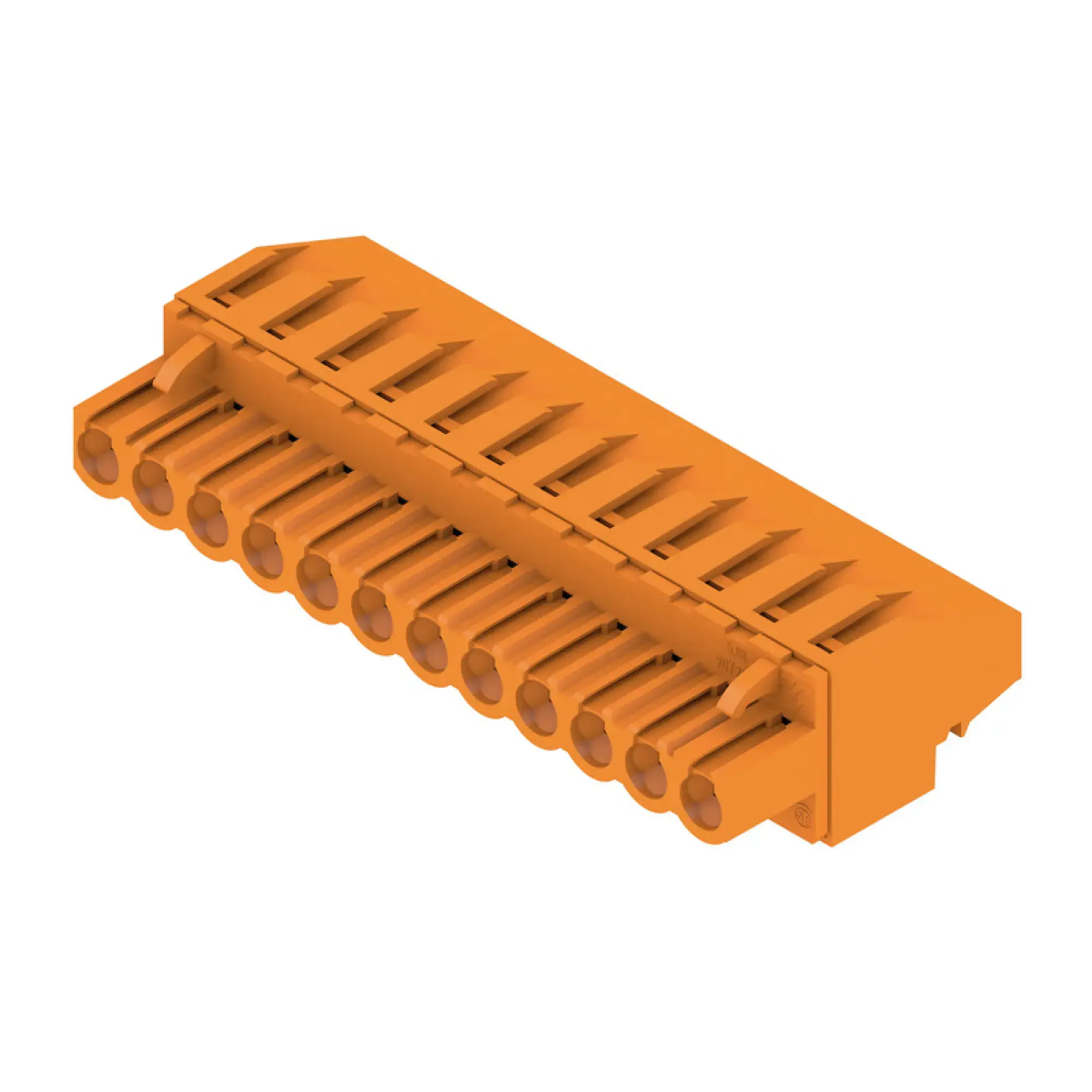 Weidmüller 1948890000 PCB connector (wire connection), 320 V, 23 A, Pitch in mm: 5.08, 4 mm², Number of poles: 12, Clamping yoke connection, Box (img_001)
