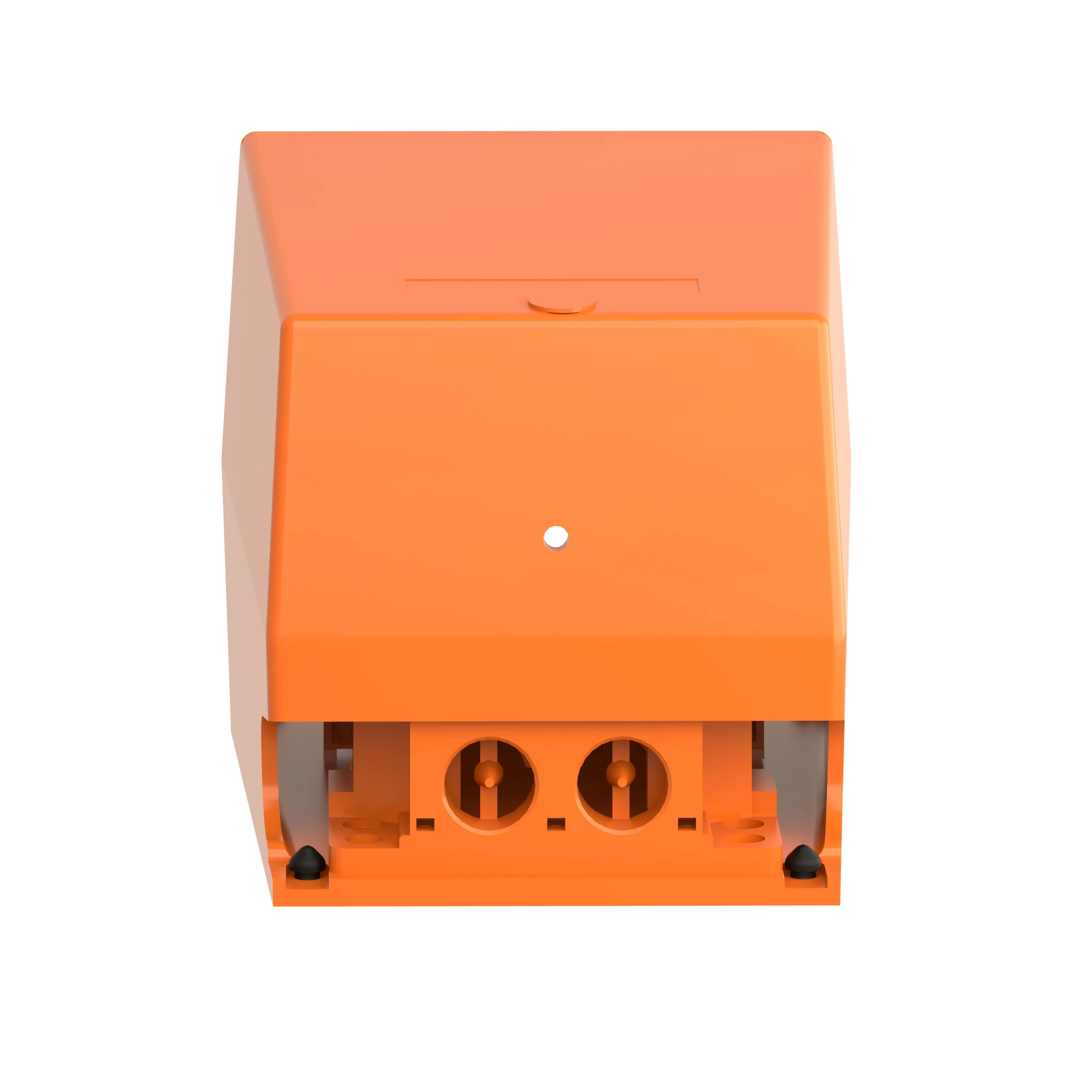 Schneider Electric XPER311 Footswitch, Harmony XPE, single, metal, orange, 1-stage, 2NC+2NO, IP66, with protective cover (img_002)