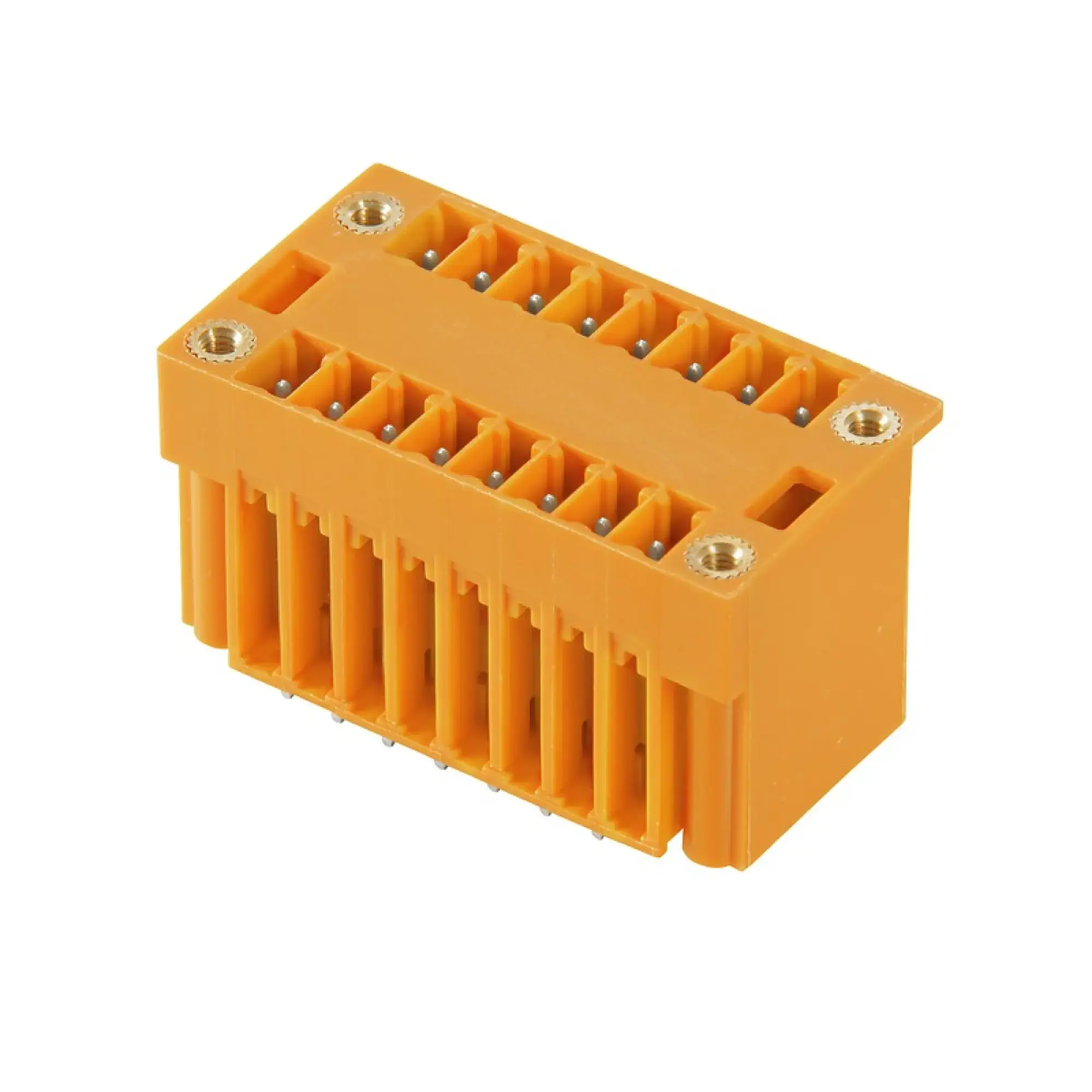 Weidmüller 1030510000 PCB connector (board connection), 160 V, 17.5 A, Pitch in mm: 3.81, Number of poles: 16, THT solder connection, Box (img_001)
