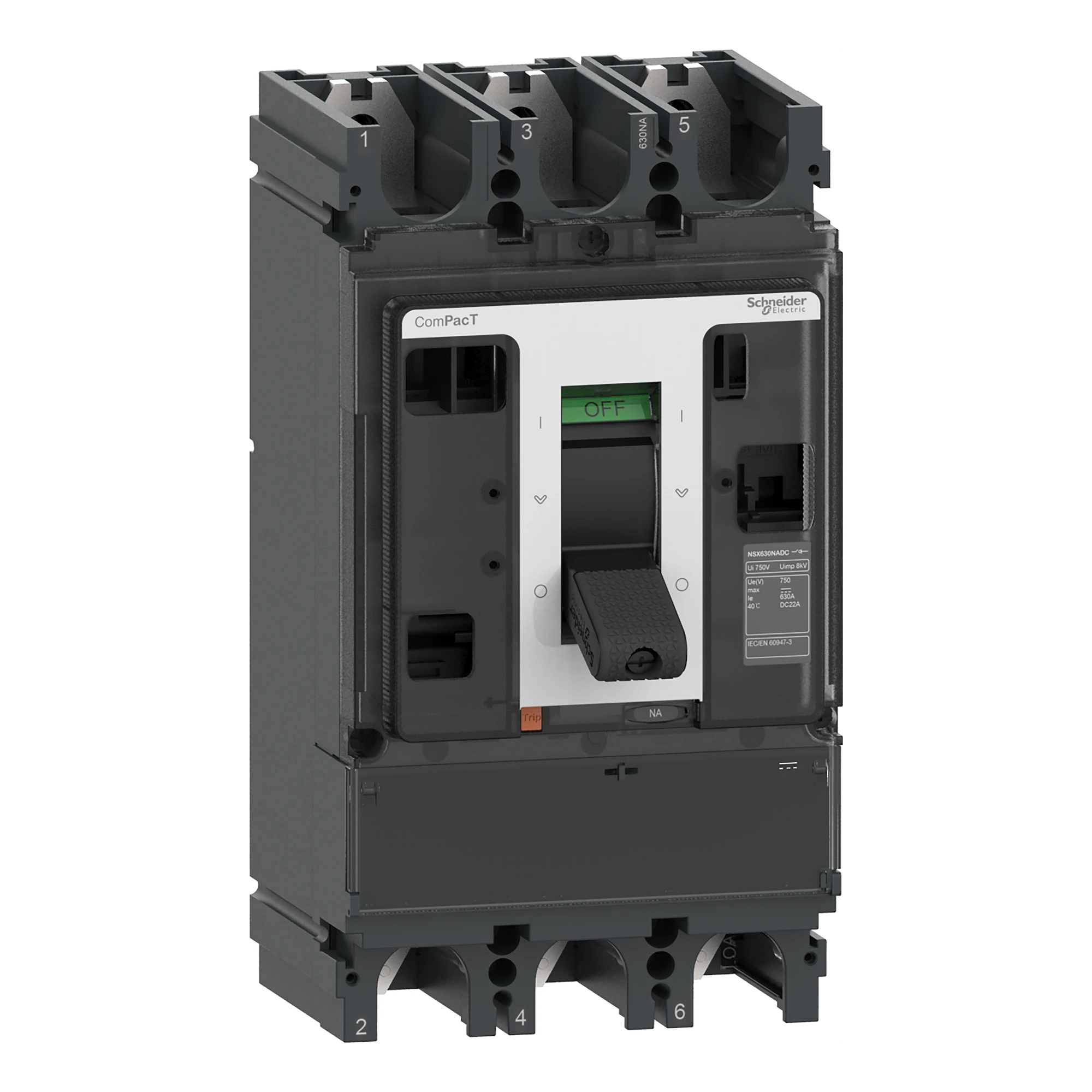 Schneider Electric C633630DS Load Disconnect Switch ComPacT NSX630NA, DC, 630 A, 3P (img_001)