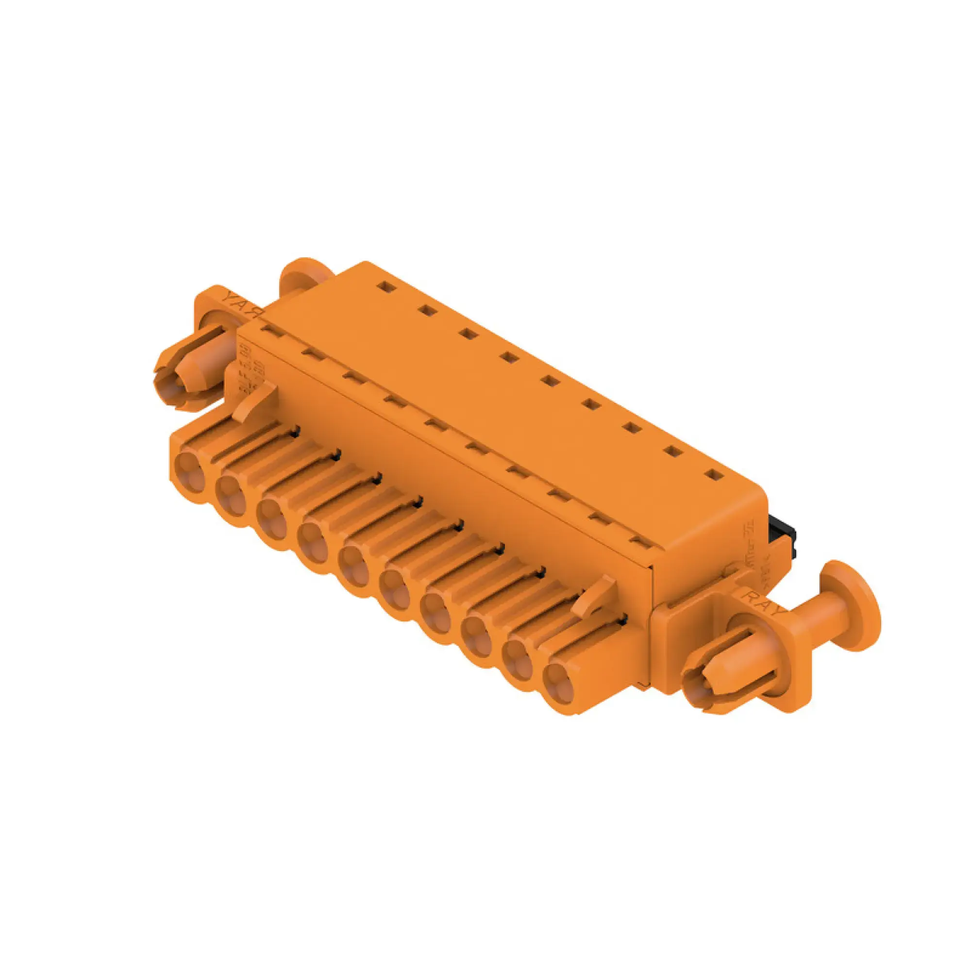 Weidmüller 1353330000 PCB connector (wire connection), 320 V, 24 A, Pitch in mm: 5.08, 3.31 mm², Number of poles: 10, PUSH IN with actuator, Box (img_001) Weidmüller 1353330000 PCB connector (wire connection), 320 V, 24 A, Pitch in mm: 5.08, 3.31 mm², Number of poles: 10, PUSH IN with actuator, Box (img_001)