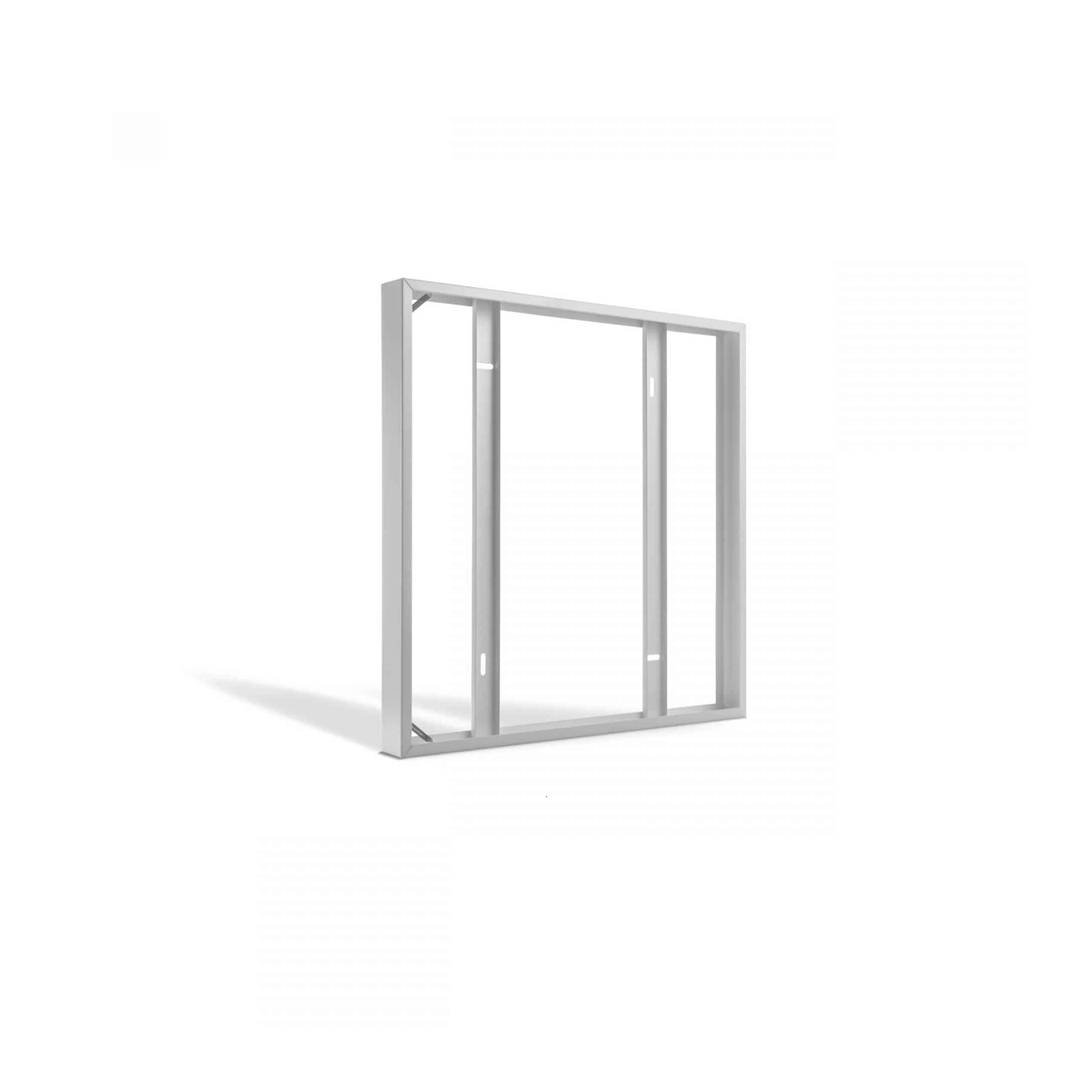 WSU Lights Aufbaurahmen Einschub geignet für Backlight Panel weiss - 600x600mm WSU Lights Aufbaurahmen Einschub geignet für Backlight Panel weiss - 600x600mm