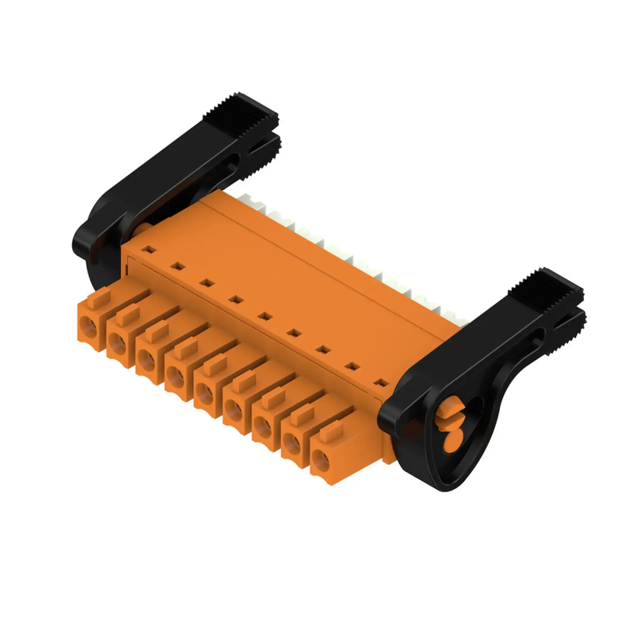 Weidmüller 2442670000 PCB connector (wire connection), 160 V, 17.5 A, Pitch in mm: 3.81, 1.5 mm², Number of poles: 9, PUSH IN with actuator, Box (img_001)