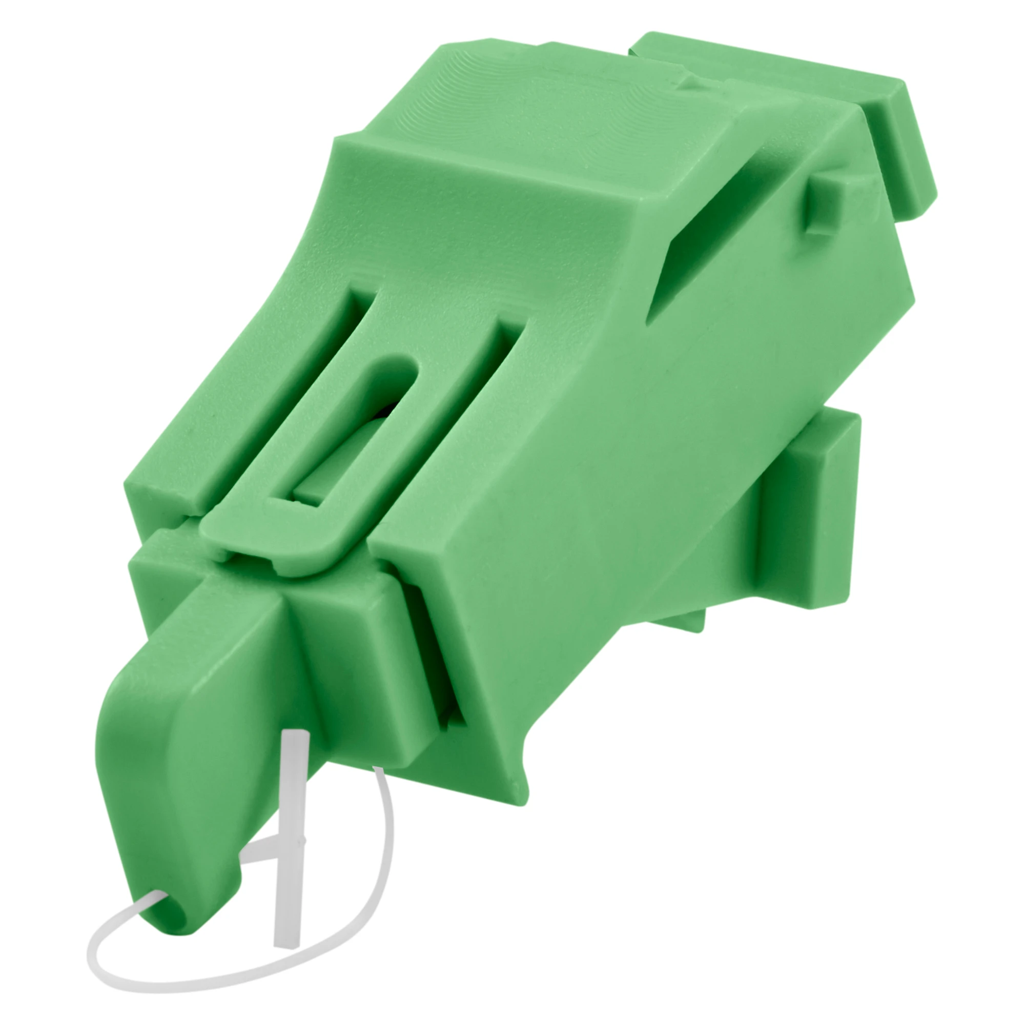 GEWISS GW38335 SC/APC ANGLED ADAPTER - GREEN (RAL 6018) (img_001)