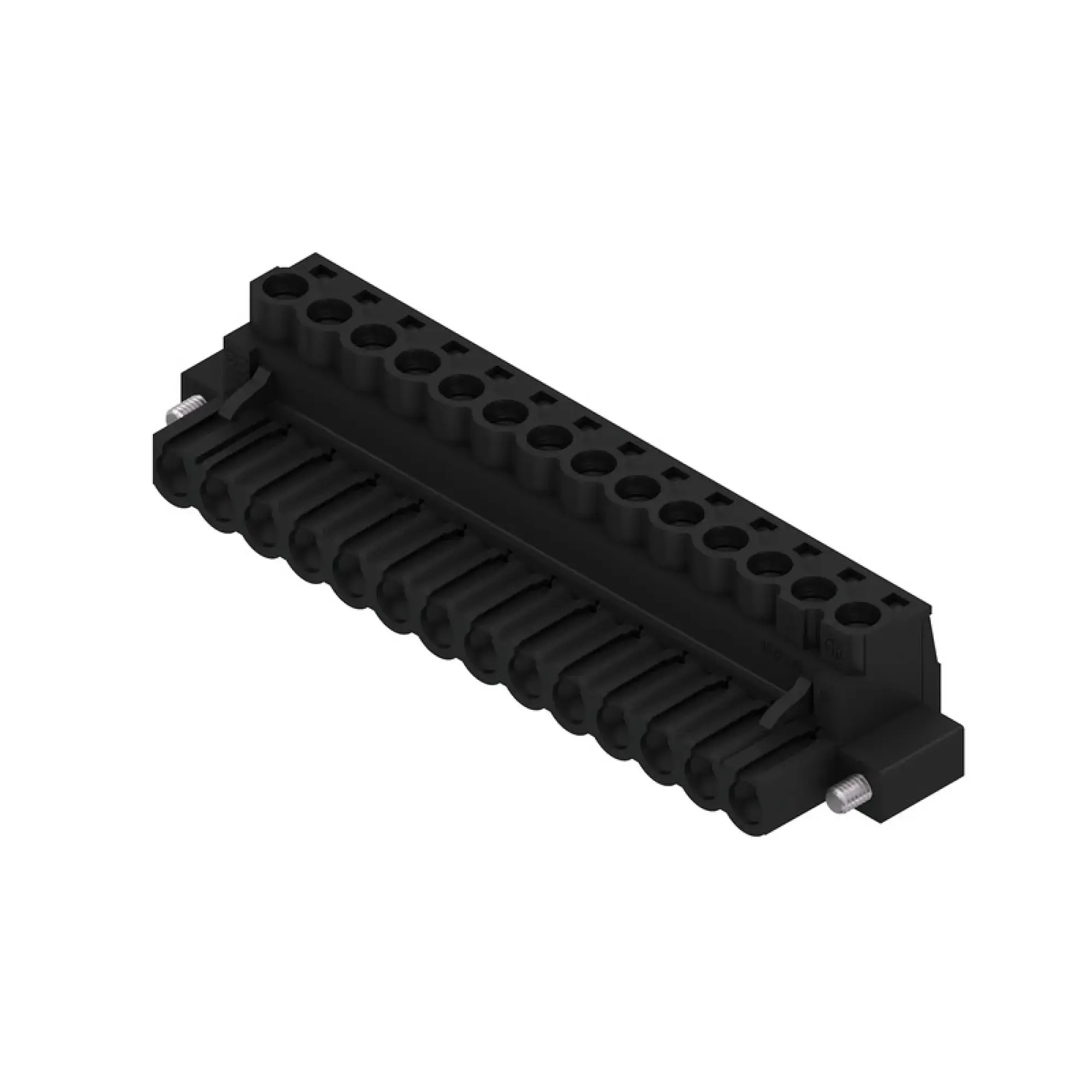 Weidmüller 1944450000 PCB connector (wire connection), 320 V, 23 A, Pitch in mm: 5.08, 4 mm², Number of poles: 14, Clamping yoke connection, Box (img_001)