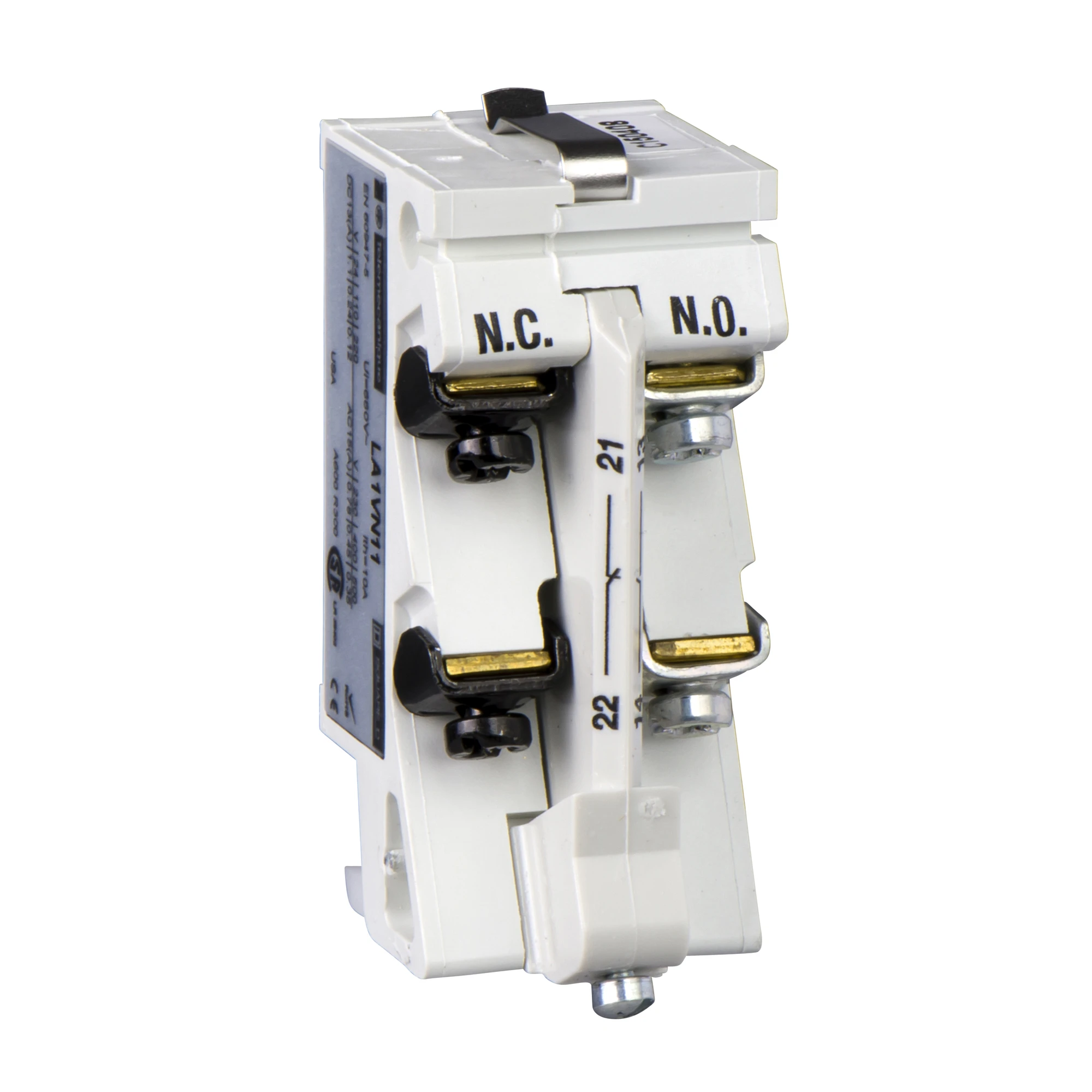 Schneider Electric LA1VN11 Auxiliary contact block, 1NO+1NC, for LC1V (img_001)