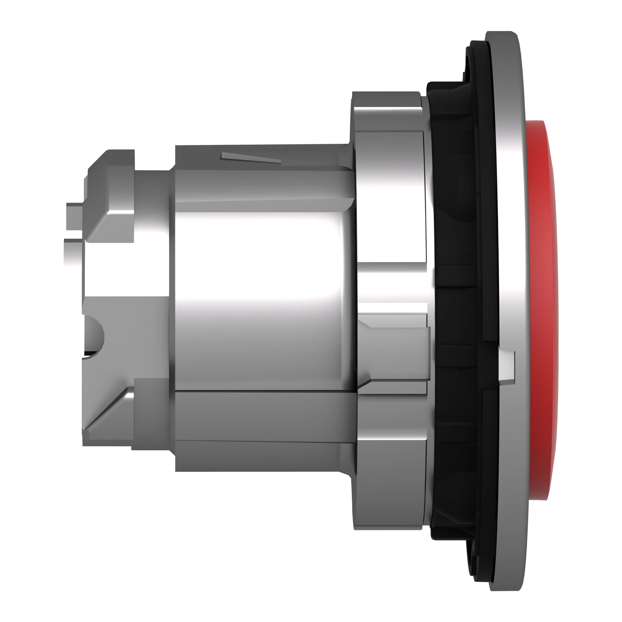 Schneider Electric ZB4FL433 Pushbutton, front element, Harmony XB4F, metal, 30mm, red, projecting, labeled STOP, momentary (img_002)