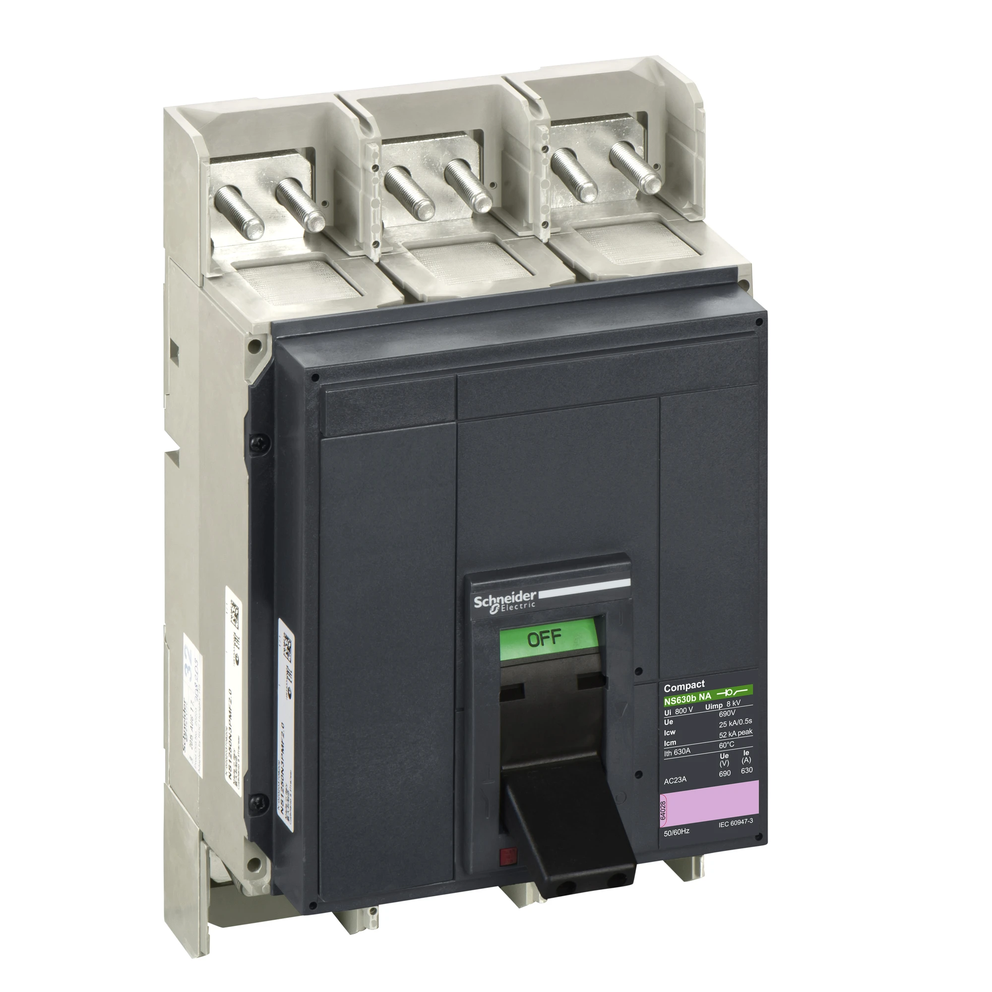 Schneider Electric 33381 Compact NS800H, 3 P, 800A, max. switching capacity 70kA (img_001) Schneider Electric 33381 Compact NS800H, 3 P, 800A, max. switching capacity 70kA (img_001)