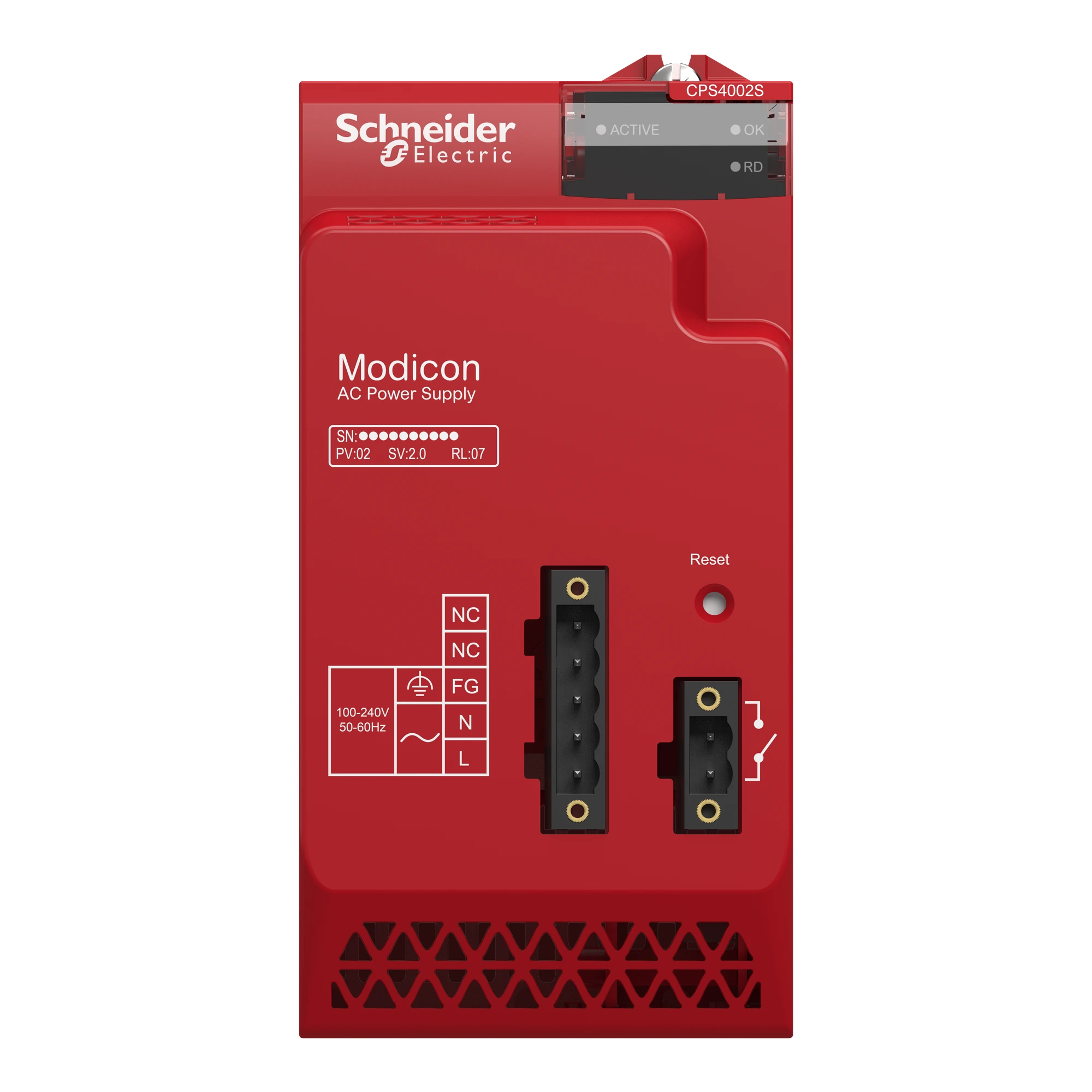 Schneider Electric BMXCPS4002S X80 Safety Power Supply, 100-240V AC, for Redundant Architecture (img_004) Schneider Electric BMXCPS4002S X80 Safety Power Supply, 100-240V AC, for Redundant Architecture (img_004)