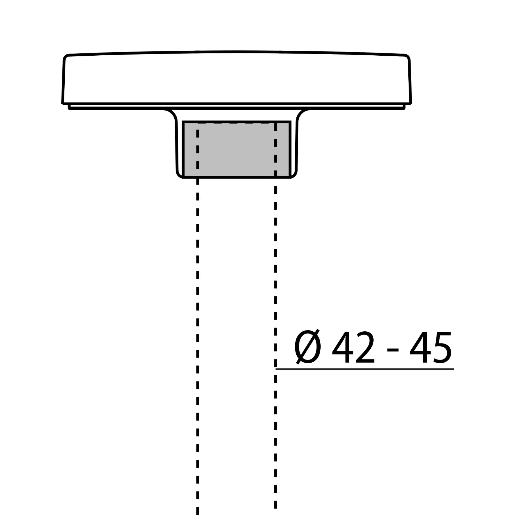 Performance iN Lighting 310481 Adapter Mastende Ø 45 mm PADO 310481 (img_001) Performance iN Lighting 310481 Adapter Mastende Ø 45 mm PADO 310481 (img_001)