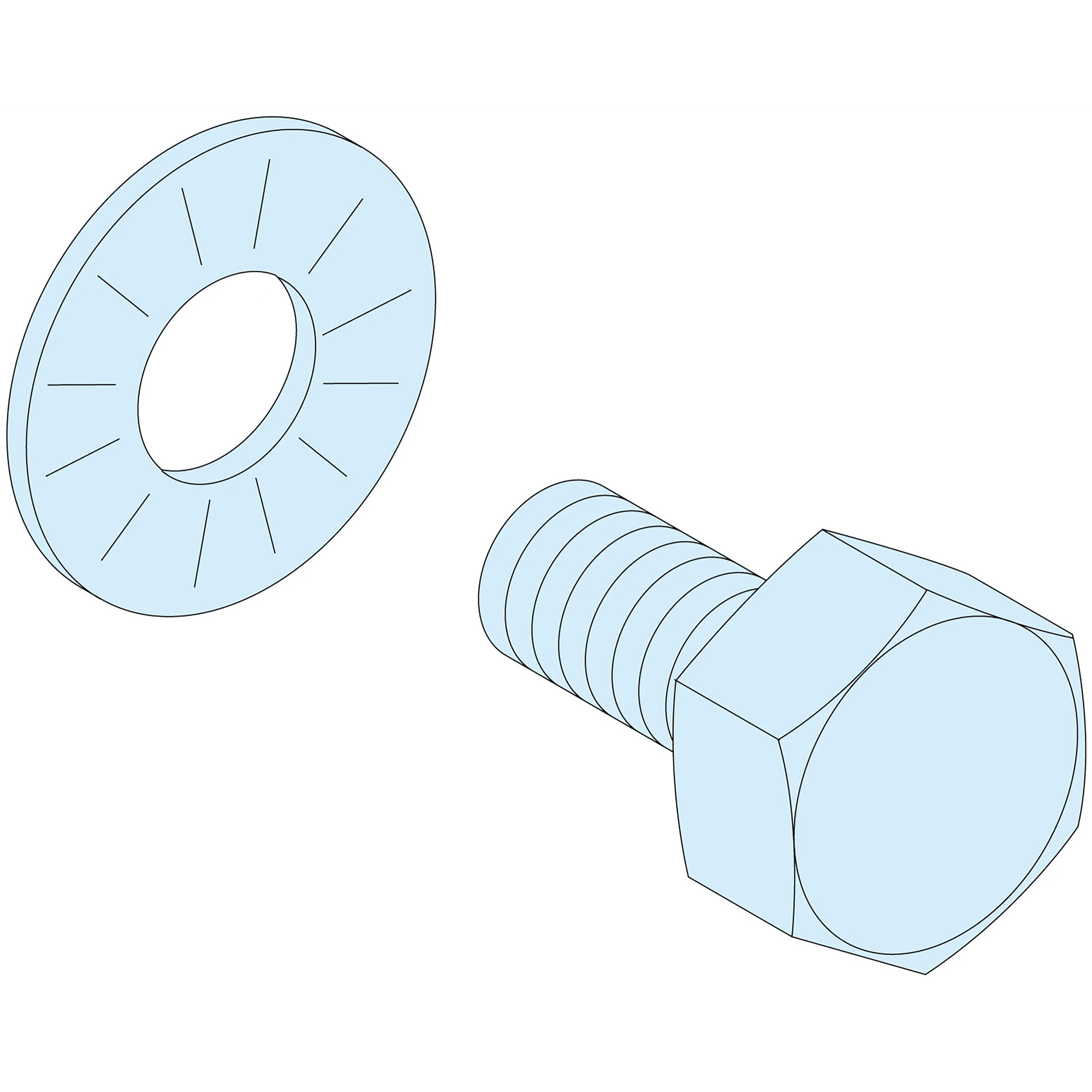 Schneider Electric LVS04195 PrismaSeT-P, Linergy BS, Mounting Screws, M6x16mm+Washers, (40 pieces) (img_001)