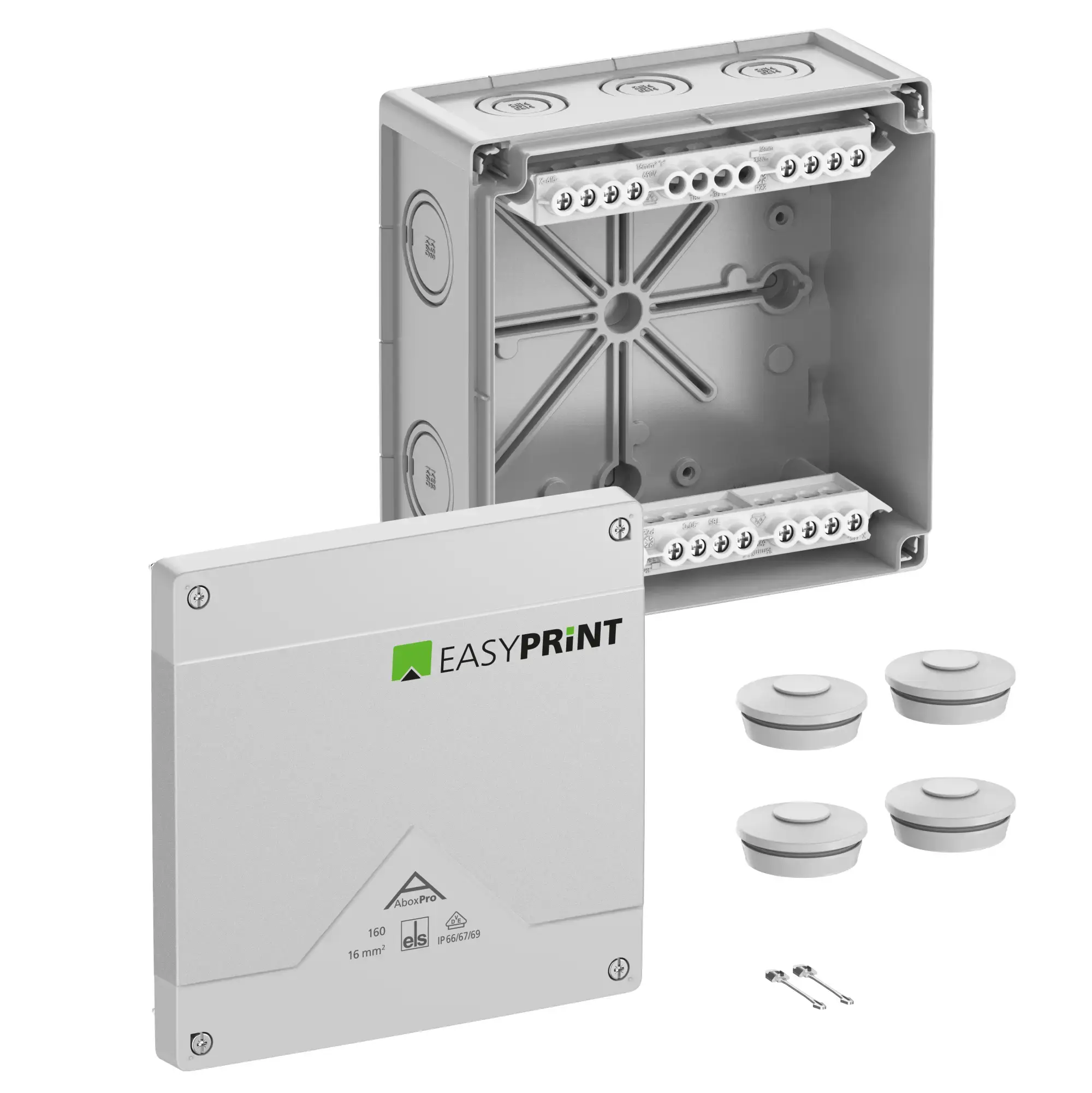 Spelsberg 416420EP Junction box, Type of protection IP66/IP67/IP69, max. 16², IK09, Protection class II, Ui 690V AC, Ui 690V DC, DLG, DNV, VDE, Halogen free (img_001) Spelsberg 416420EP Junction box, Type of protection IP66/IP67/IP69, max. 16², IK09, Protection class II, Ui 690V AC, Ui 690V DC, DLG, DNV, VDE, Halogen free (img_001)
