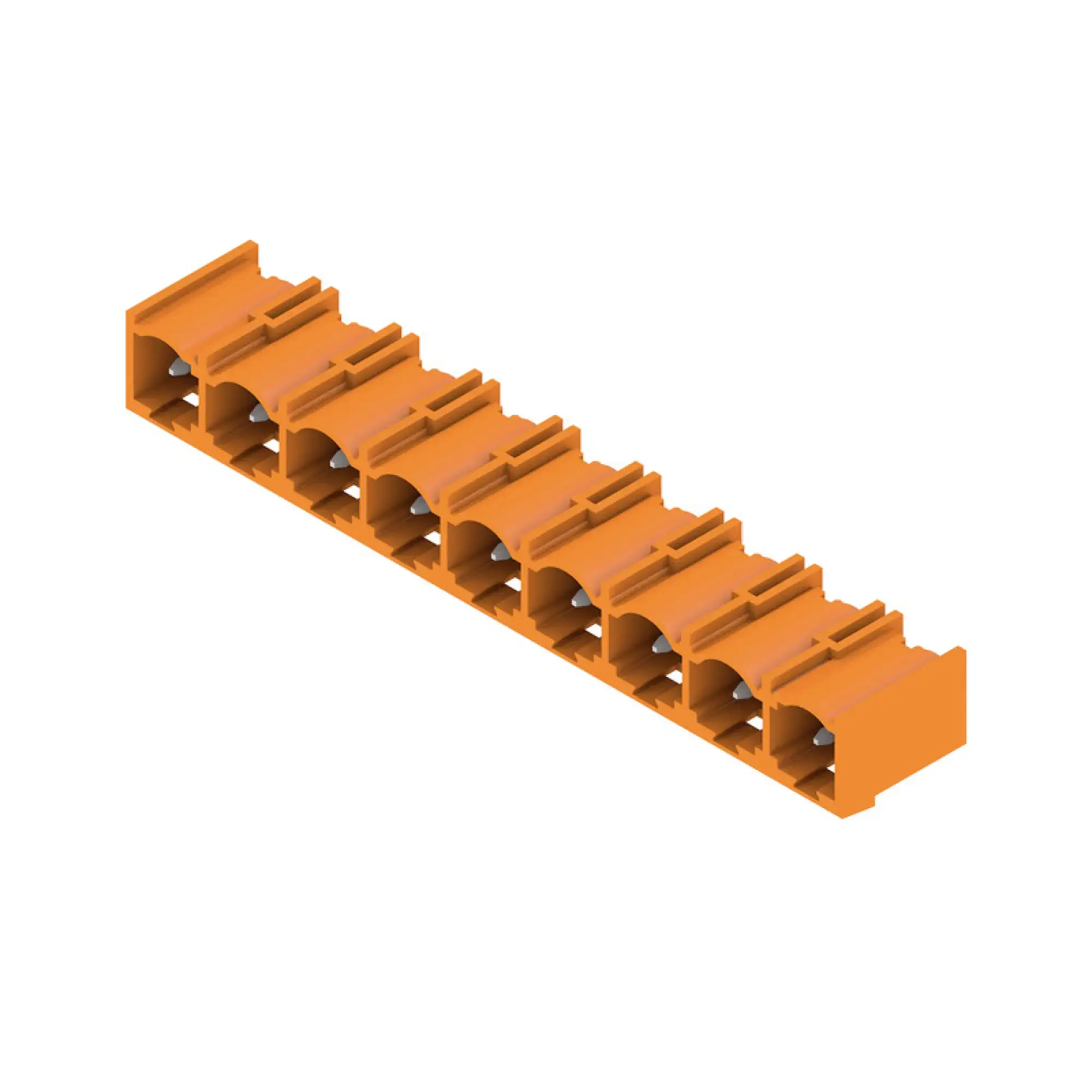 Weidmüller 1472560000 PCB connector (board connection), 500 V, 27.5 A, Pitch in mm: 7.62, Number of poles: 9, THT solder connection, Box (img_001)