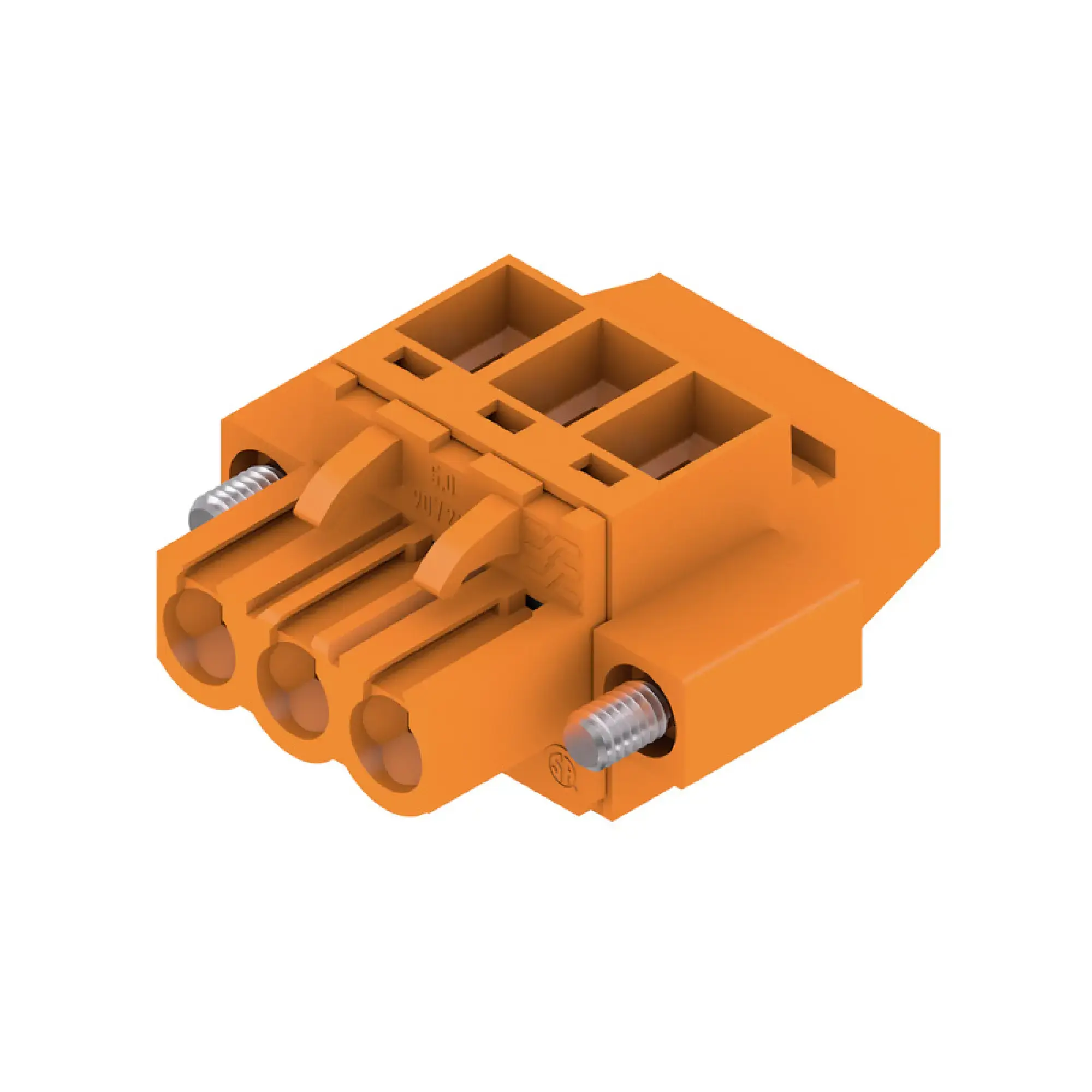 Weidmüller 1959510000 PCB connector (wire connection), 320 V, 23 A, Pitch in mm: 5.00, 4 mm², Number of poles: 3, Clamping yoke connection, Box (img_001)