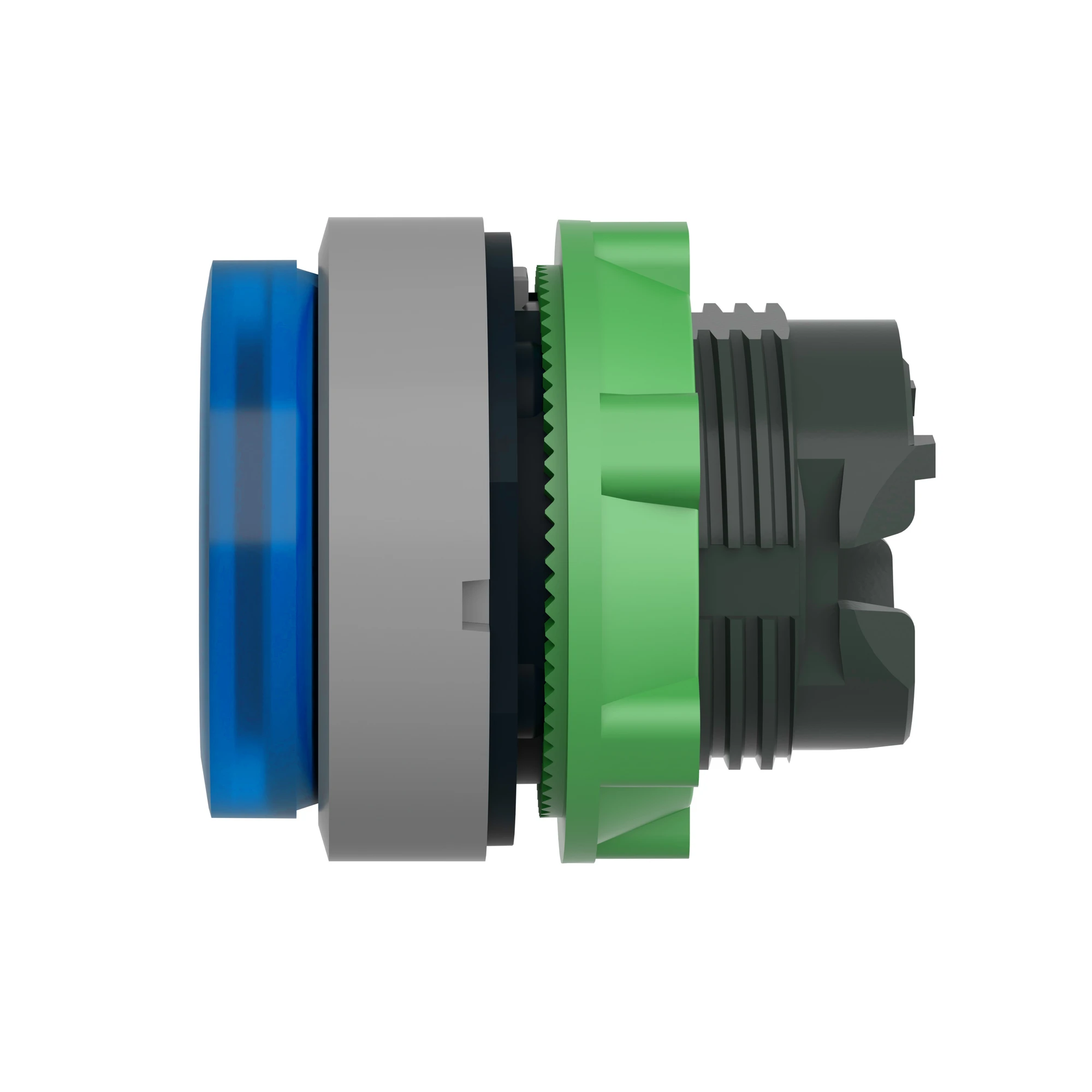 Schneider Electric ZB5AW163C0 Illuminated push-button, front element, Harmony XB5, plastic, 22mm, light gray, blue, protruding, for universal LED (img_006) Schneider Electric ZB5AW163C0 Illuminated push-button, front element, Harmony XB5, plastic, 22mm, light gray, blue, protruding, for universal LED (img_006)