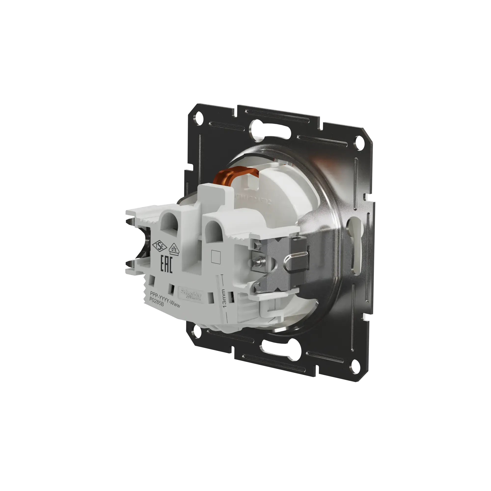 Schneider Electric EPH2970121D Socket Outlet 16A flush-mounted, white, Asfora (img_007) Schneider Electric EPH2970121D Socket Outlet 16A flush-mounted, white, Asfora (img_007)