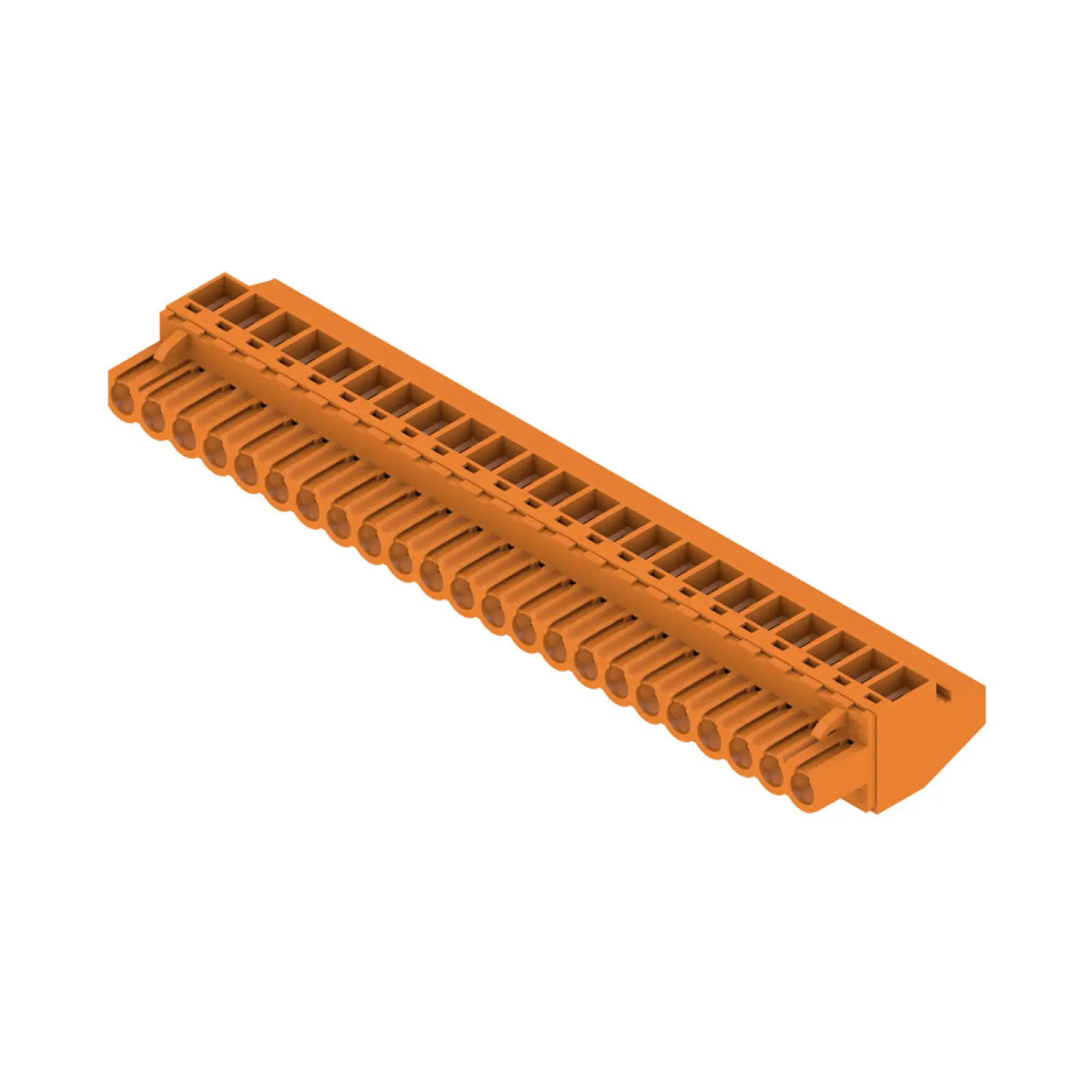 Weidmüller 1957800000 PCB connector (wire connection), 320 V, 23 A, Pitch in mm: 5.00, 4 mm², Number of poles: 23, Clamping yoke connection, Box (img_001)