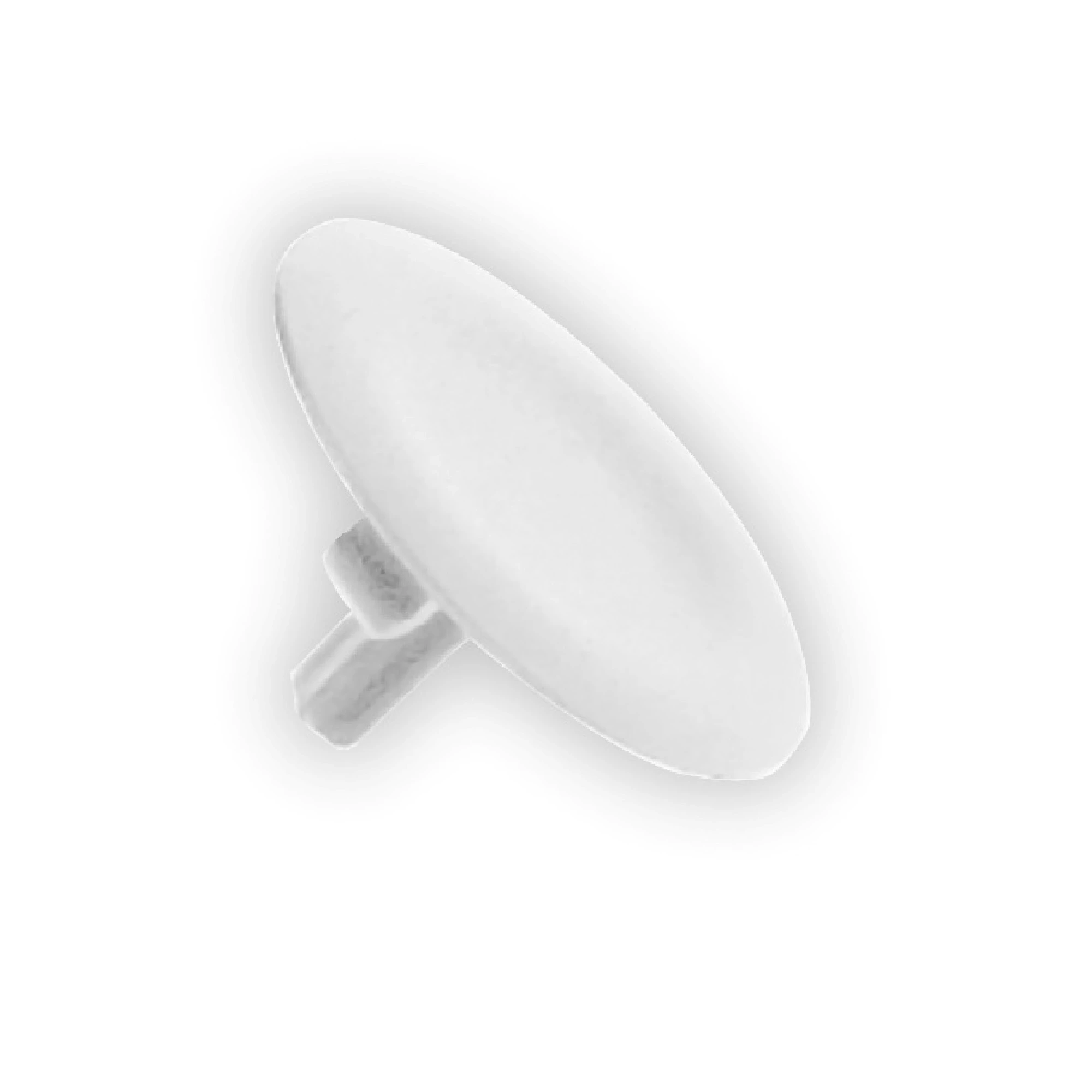 Schneider Electric ZBA1 Pushbutton switch, white, unlabelled, for front element round, flat (img_001)