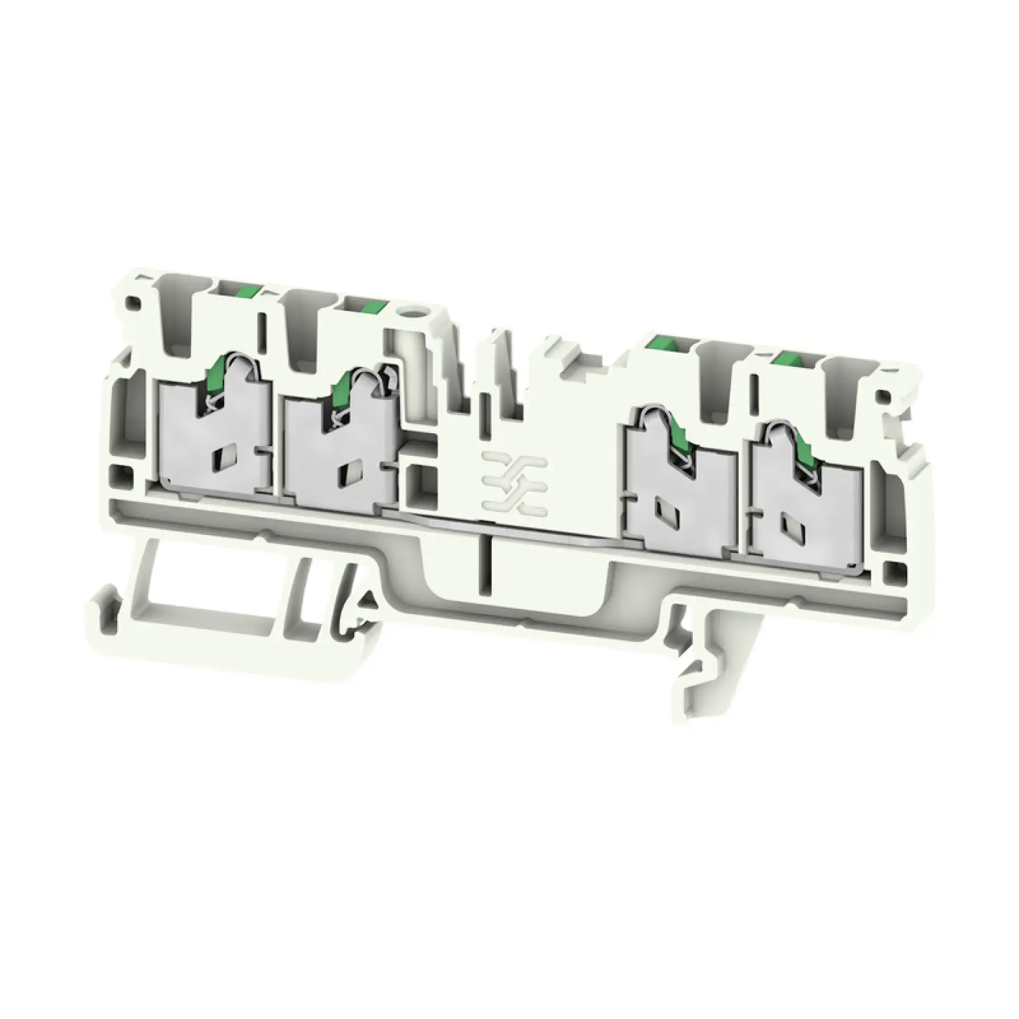 Weidmüller 3112250000 Feed-through terminal block, SNAP IN, grey, 2.5 mm², 24 A, 800 V, Number of connections: 4 S4C 2.5 GY (img_001) Weidmüller 3112250000 Feed-through terminal block, SNAP IN, grey, 2.5 mm², 24 A, 800 V, Number of connections: 4 S4C 2.5 GY (img_001)