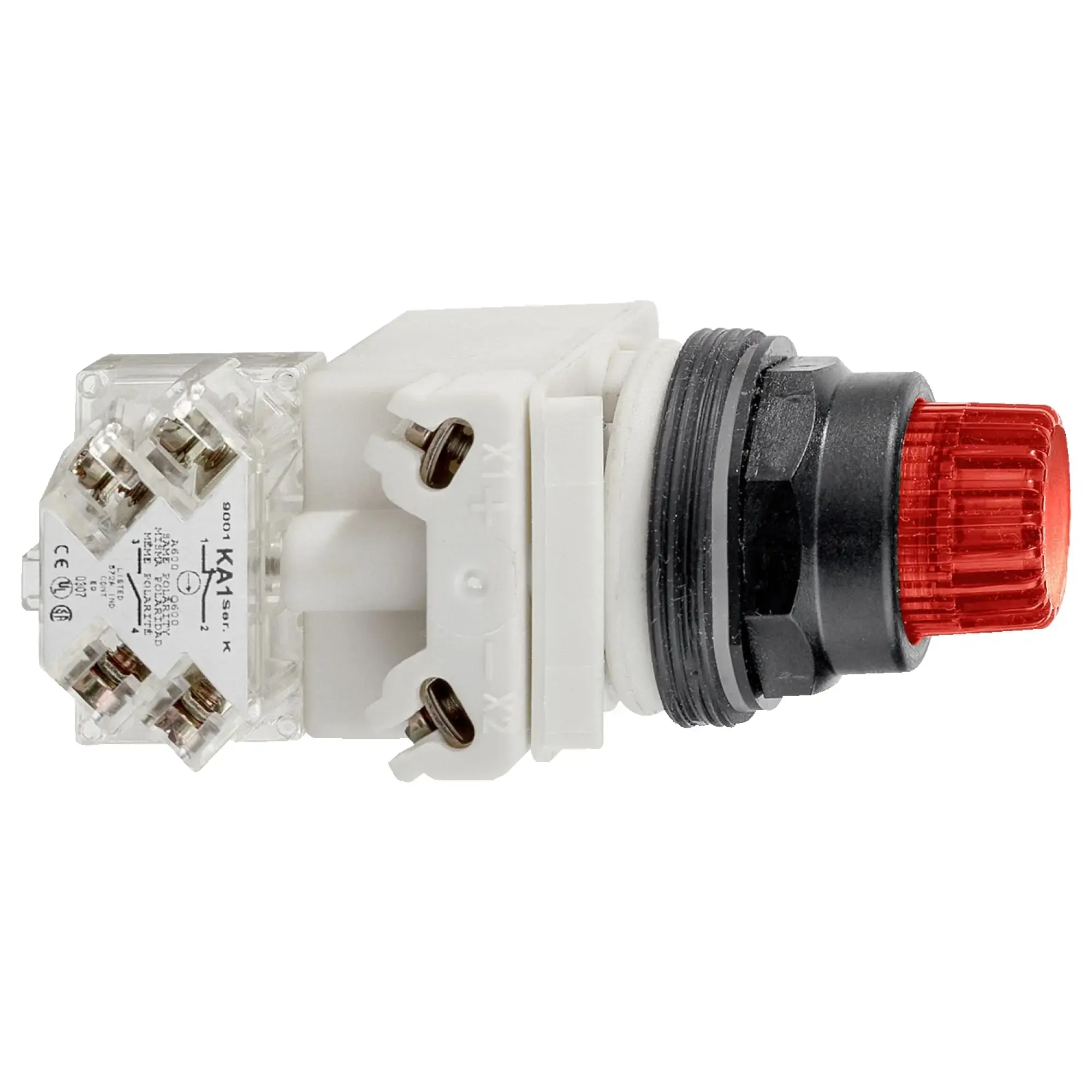 Schneider Electric 9001SK2L35LRR Illuminated push-button, red Ø 30, protruding, spring return, 24 V, 1W (img_002) Schneider Electric 9001SK2L35LRR Illuminated push-button, red Ø 30, protruding, spring return, 24 V, 1W (img_002)