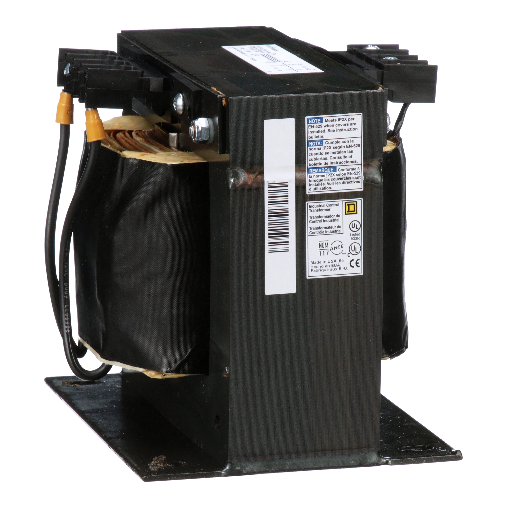 Schneider Electric 9070T1500D50 Industrial Control Transformer 1500 VA Multi-Voltage Output (img_001)
