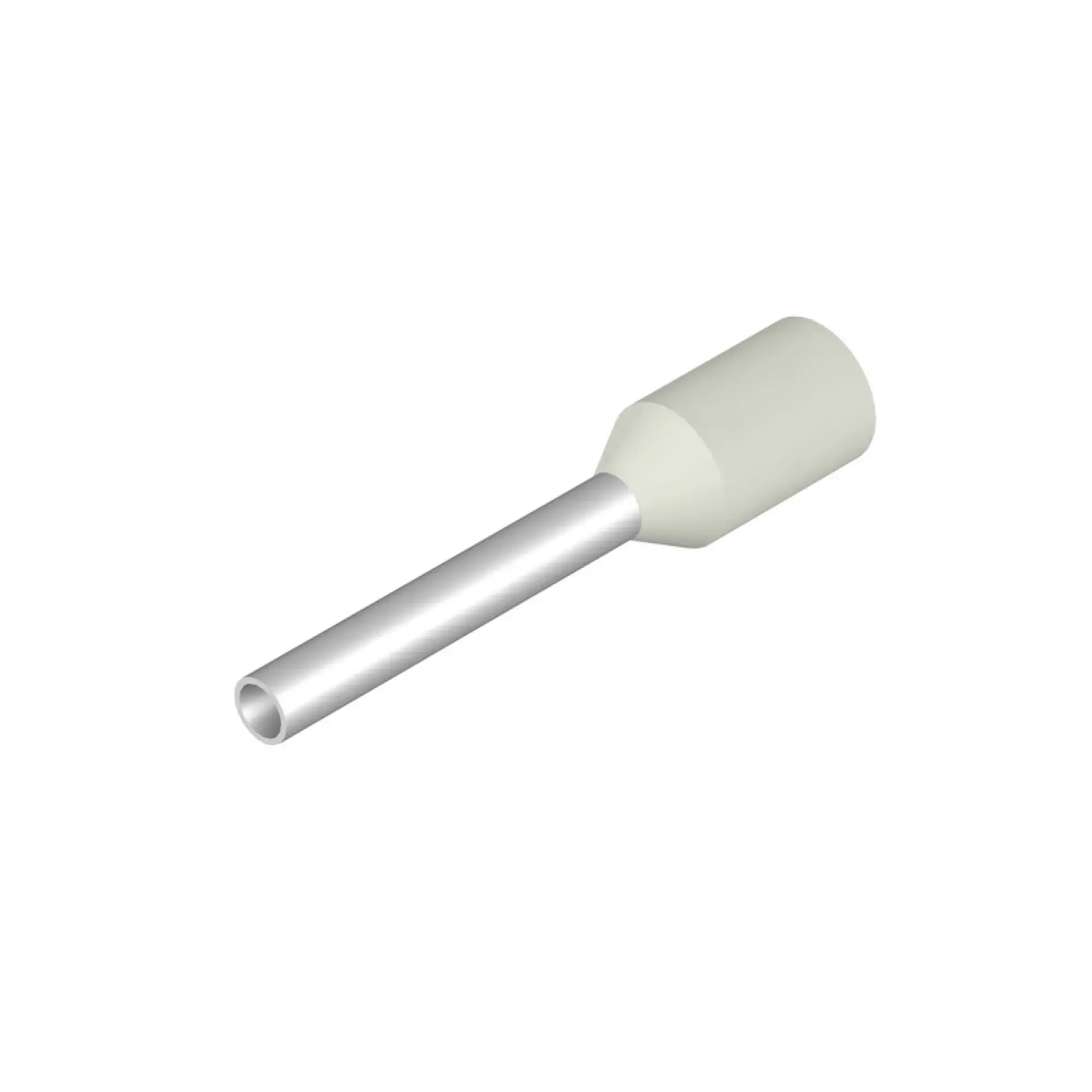 Weidmüller 2604640000 Wire end ferrule, Standard, 0.75 mm², Stripping length: 12 mm, white (img_001)