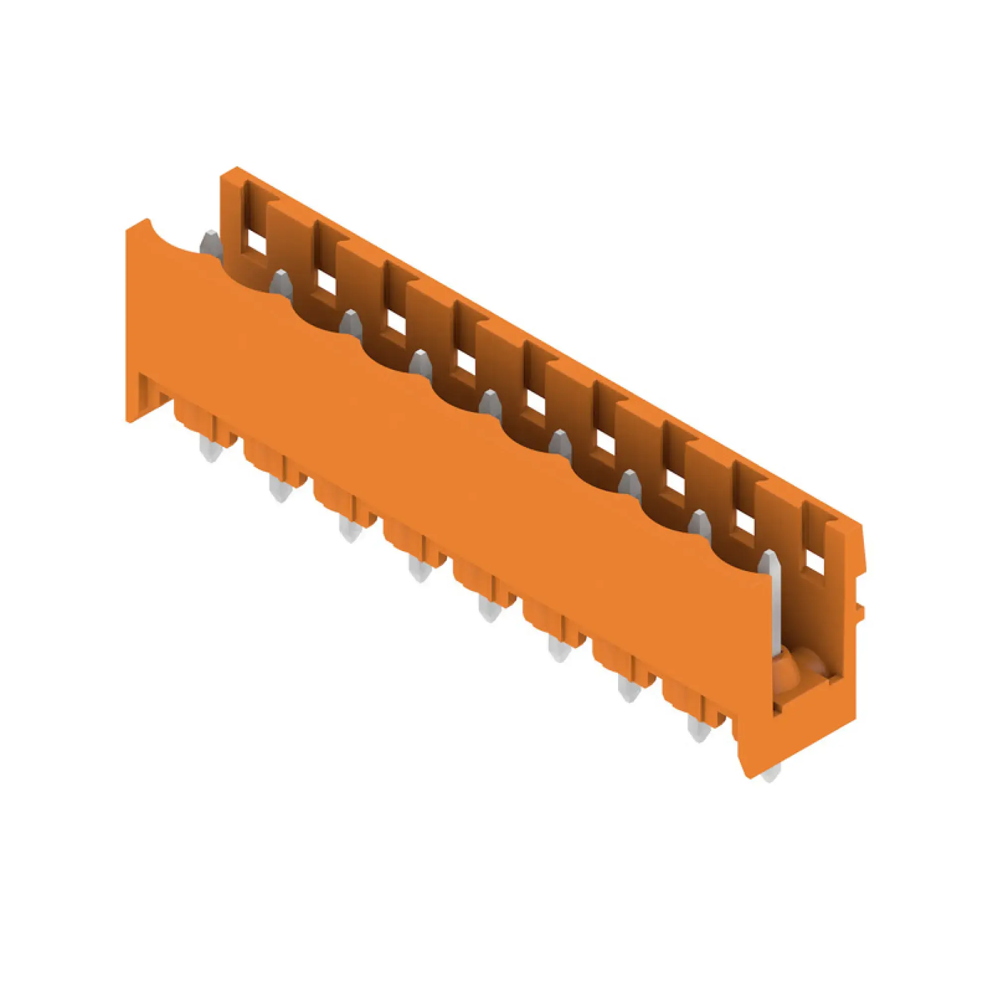 Weidmüller 1146510000 PCB connector (board connection), 320 V, 24 A, Pitch in mm: 5.08, Number of poles: 9, THT solder connection, Box (img_001)