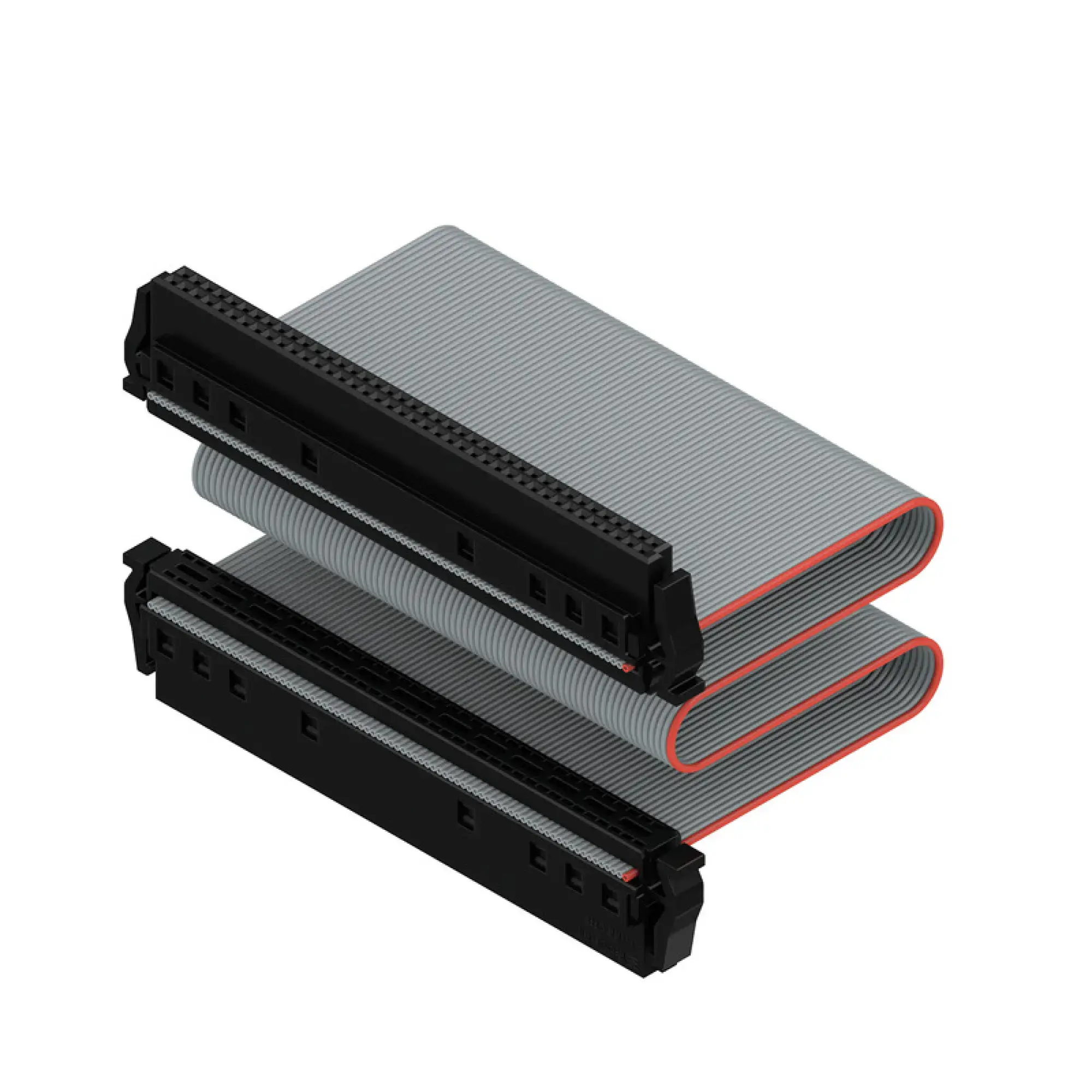 Weidmüller 2827400000 Copper data cable (Assembled), Number of poles: 80, Cable length: 200 mm (img_001)