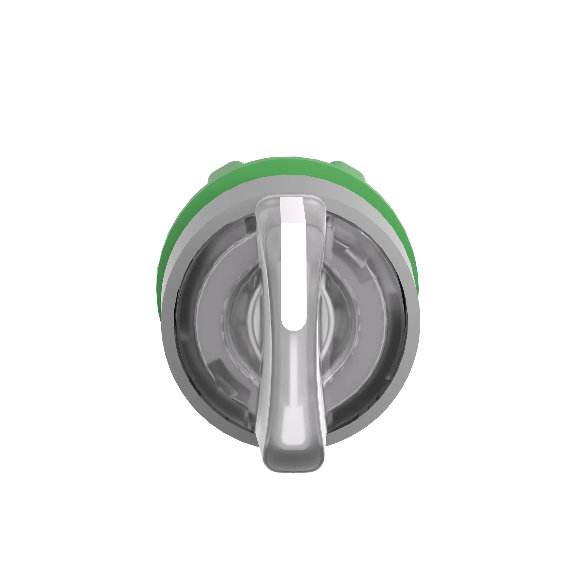 Schneider Electric ZB5AK1813C0 Illuminated selector switch, front element, Harmony XB5, plastic, 22mm, white, for universal LED, 3 positions, spring return to right (img_004)